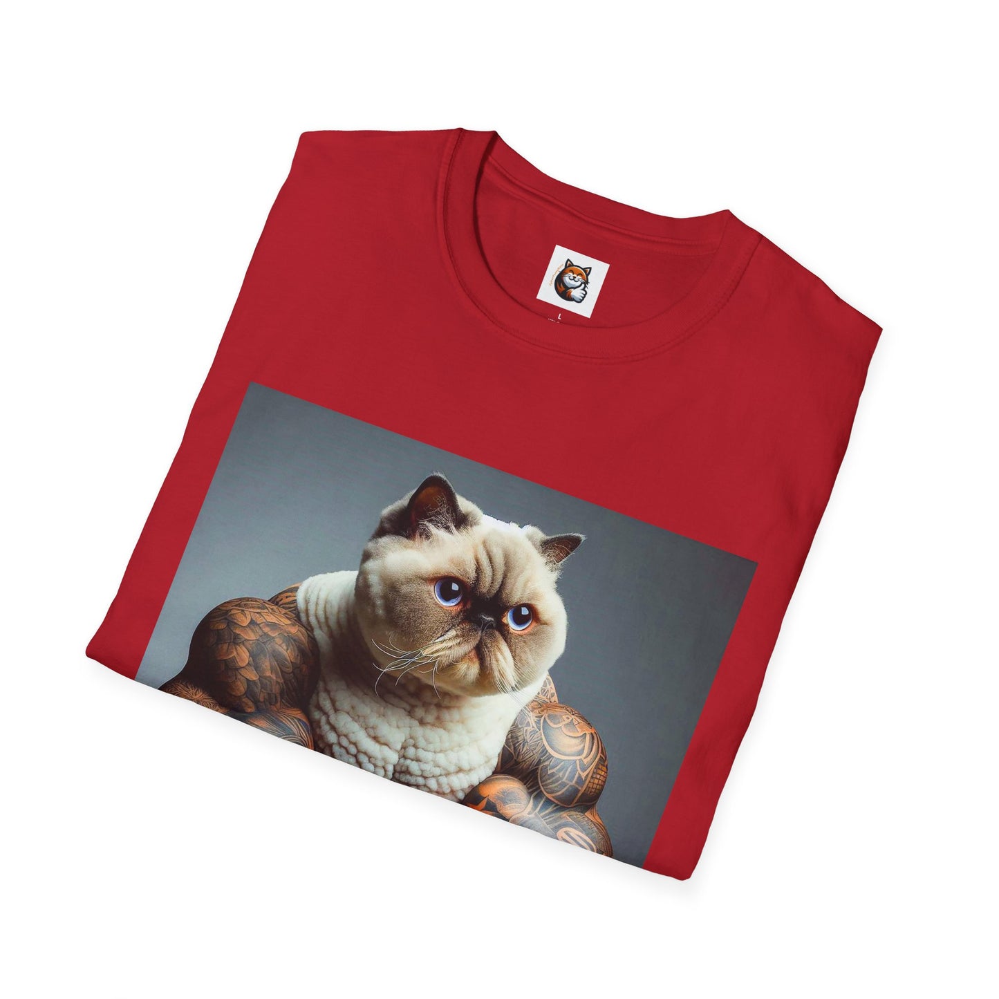 Selkirk Rex Cat T-Shirt muscles