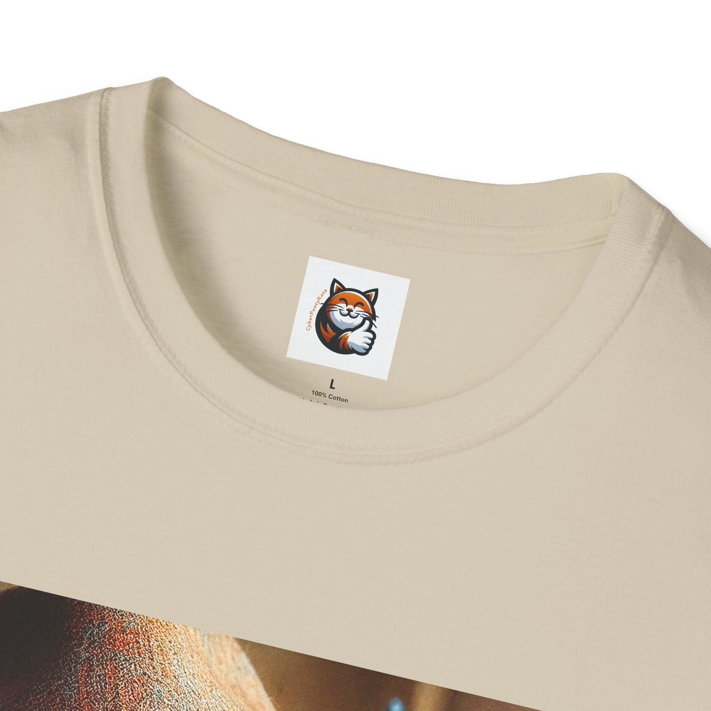 Russian Blue Cat hat and bow tie T-Shirt