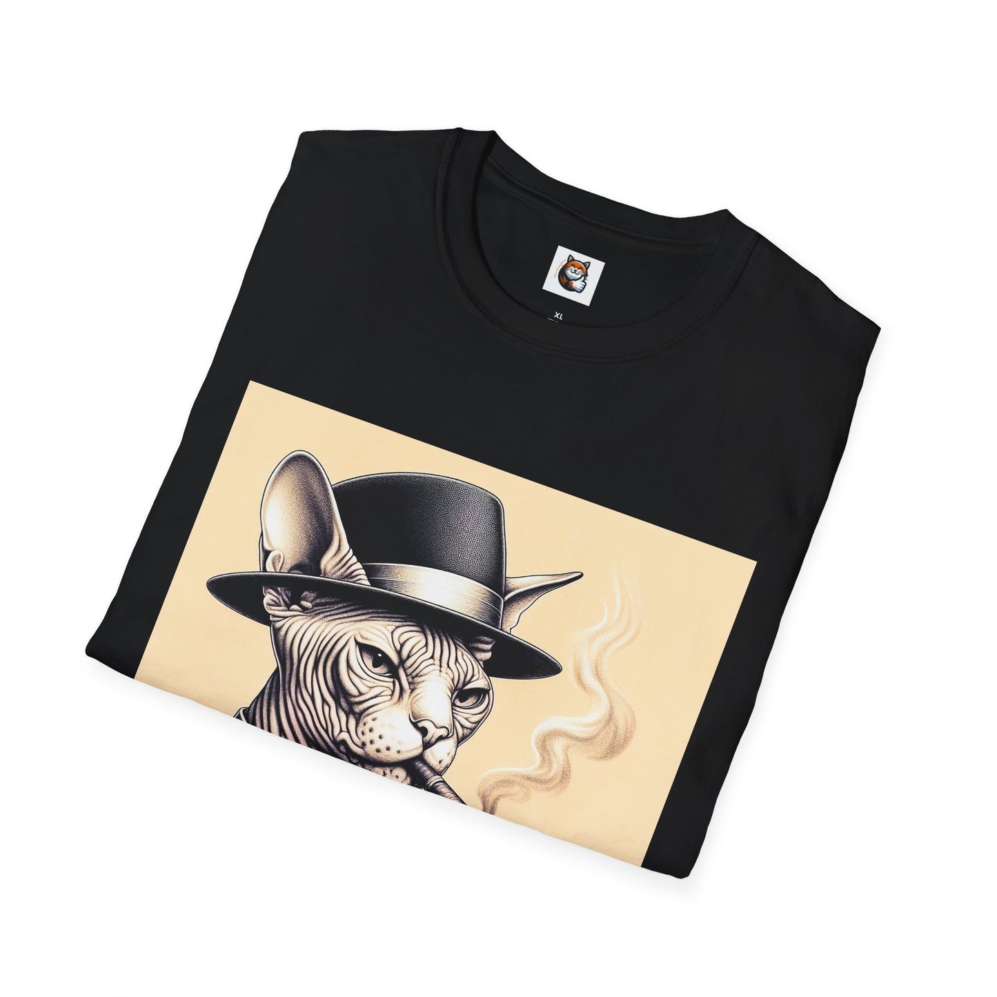 Sphynx Cat bar smoking