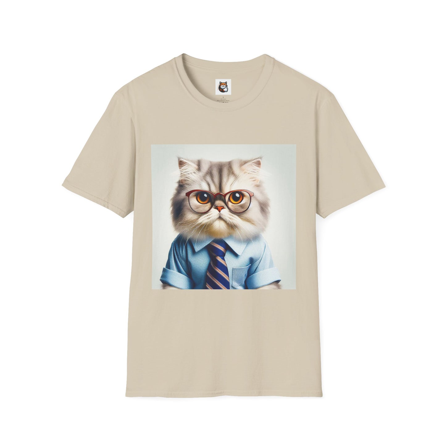 Persian Cat Unisex Softstyle T-Shirt