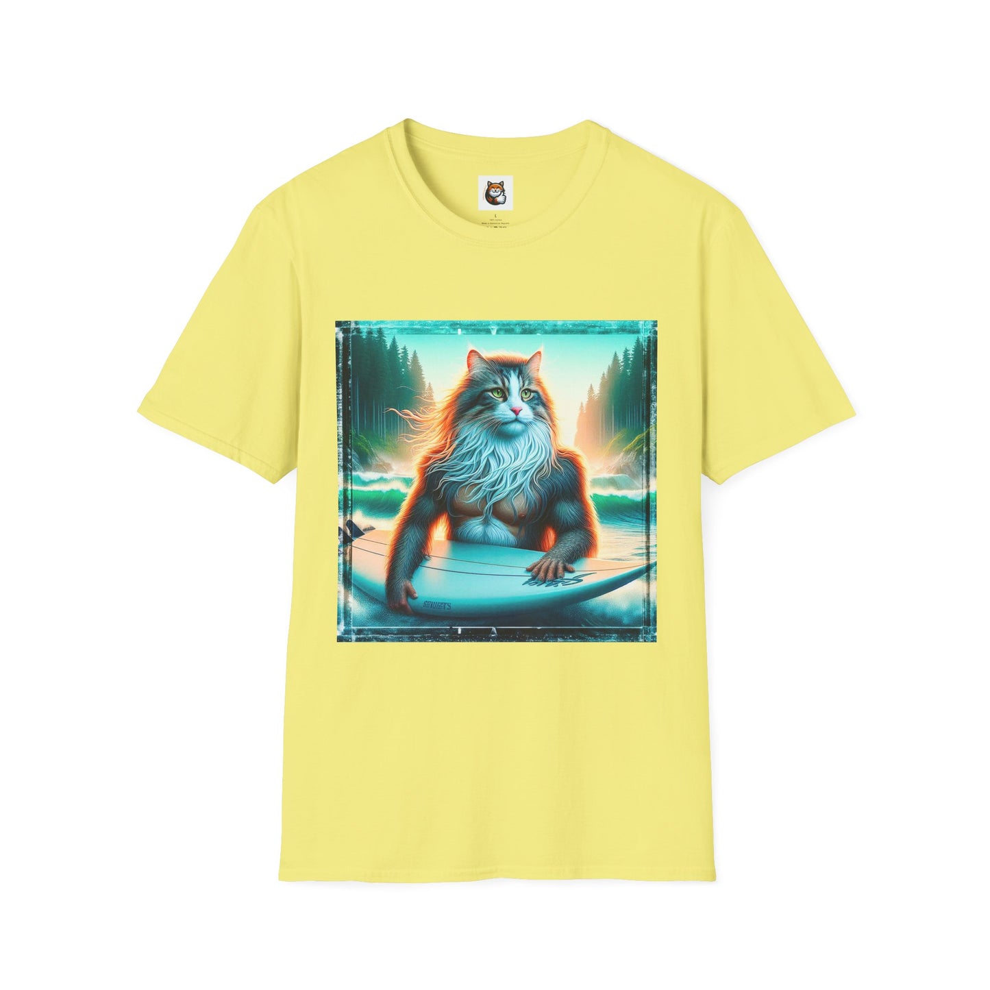Norwegian Forest Cat Unisex Softstyle T-Shirt