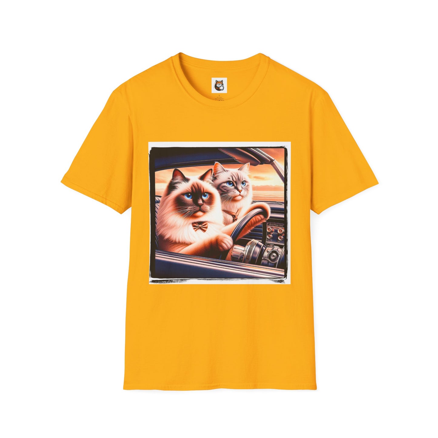 Wacky Birman Unisex Softstyle T-Shirt