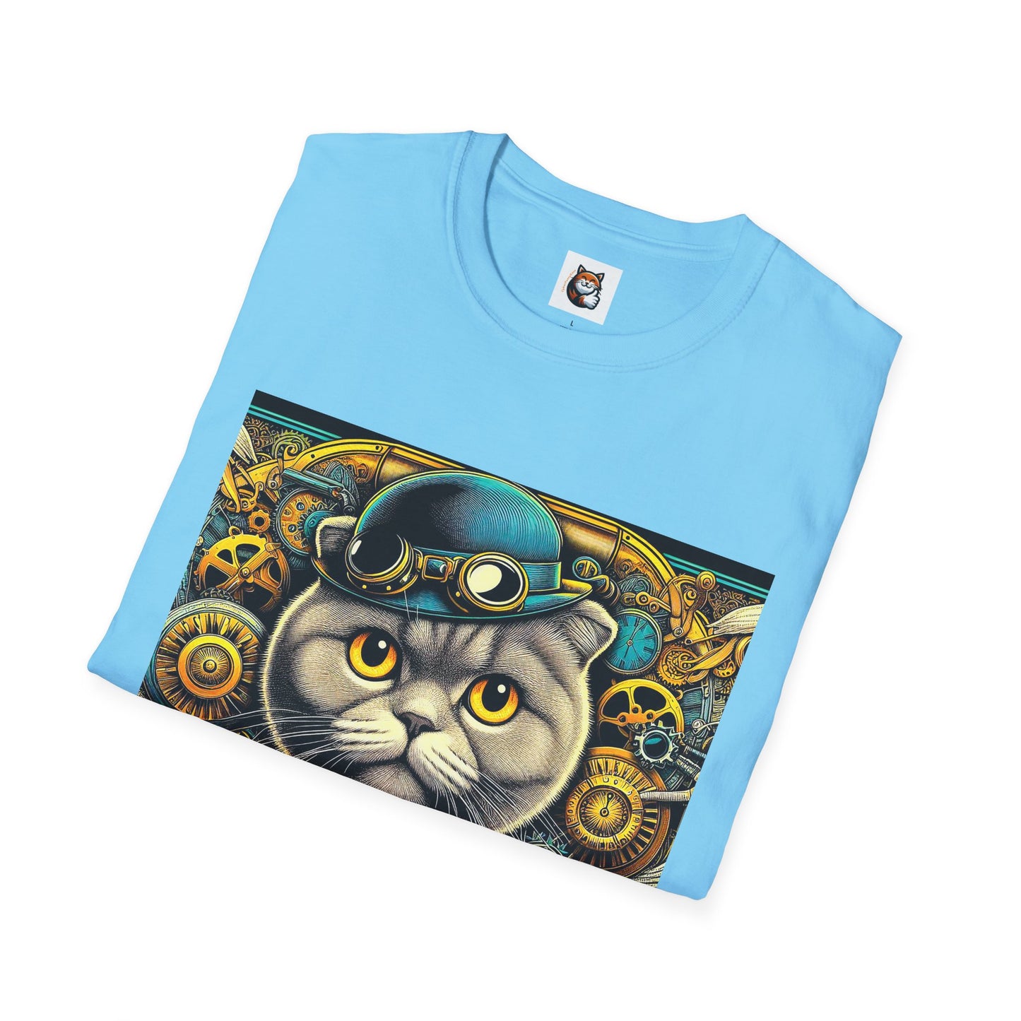 Scottish Fold  steam punk T-Shirt