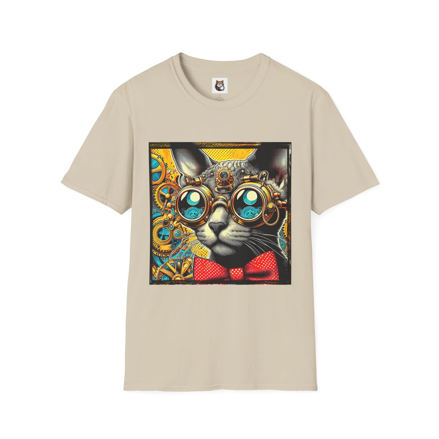 Cornish Rex Cat steam punk  T-Shirt