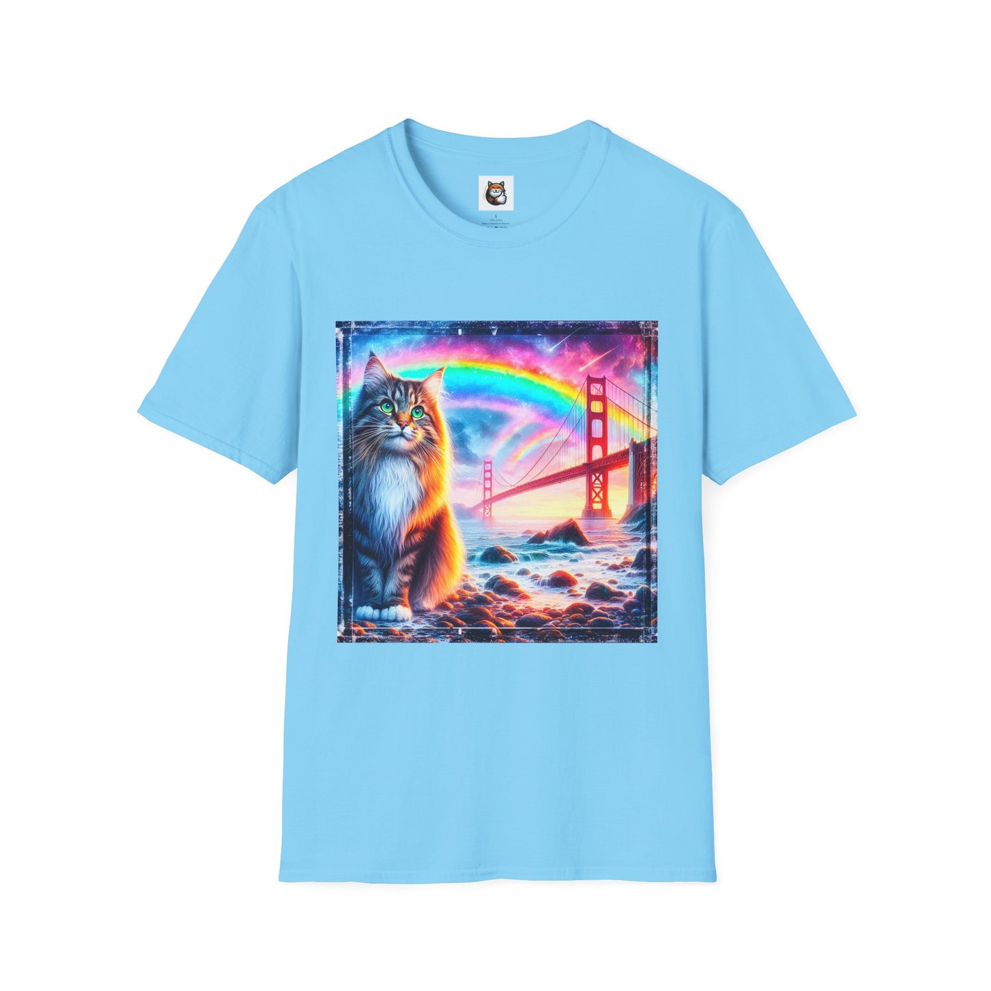 Norwegian Forest Cat Unisex Softstyle T-Shirt
