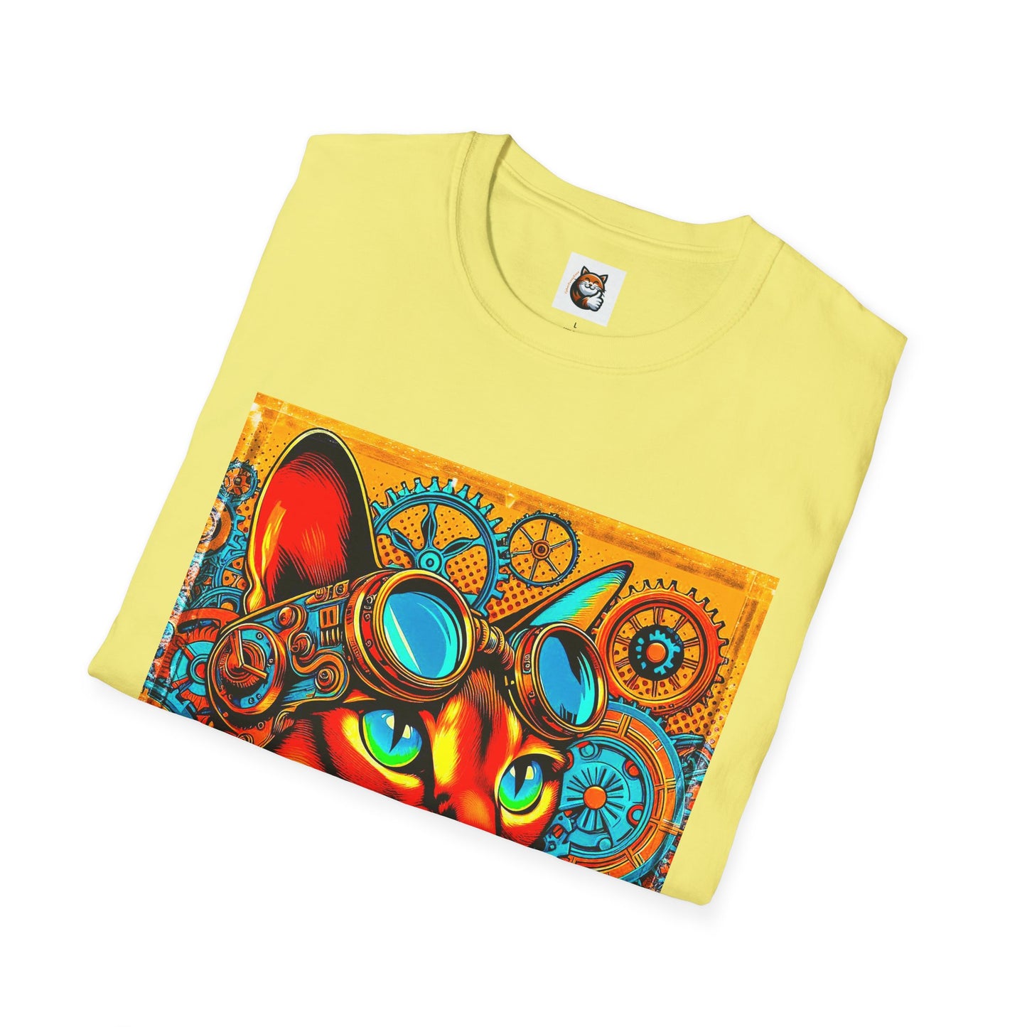 Abyssinian steampunk Softstyle T-Shirt