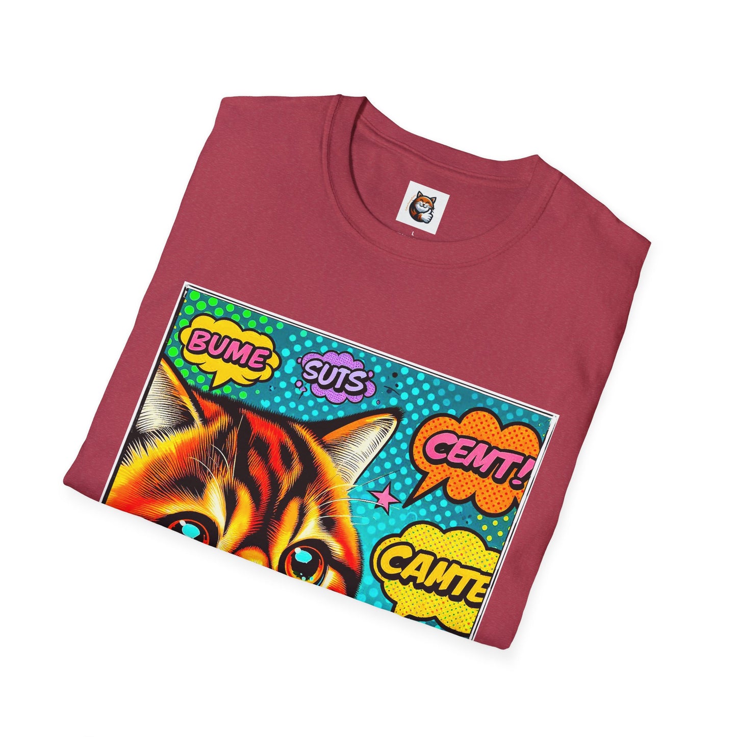 Exotic Shorthair Cat Unisex Softstyle T-Shirt