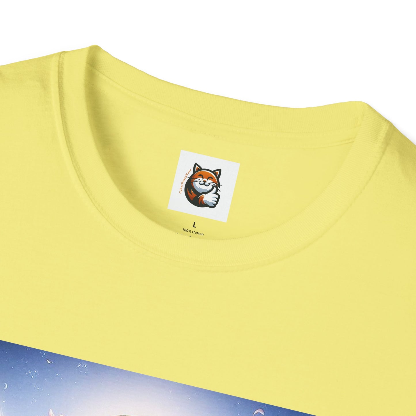Scottish Fold Cat heavenly Angel T-Shirt
