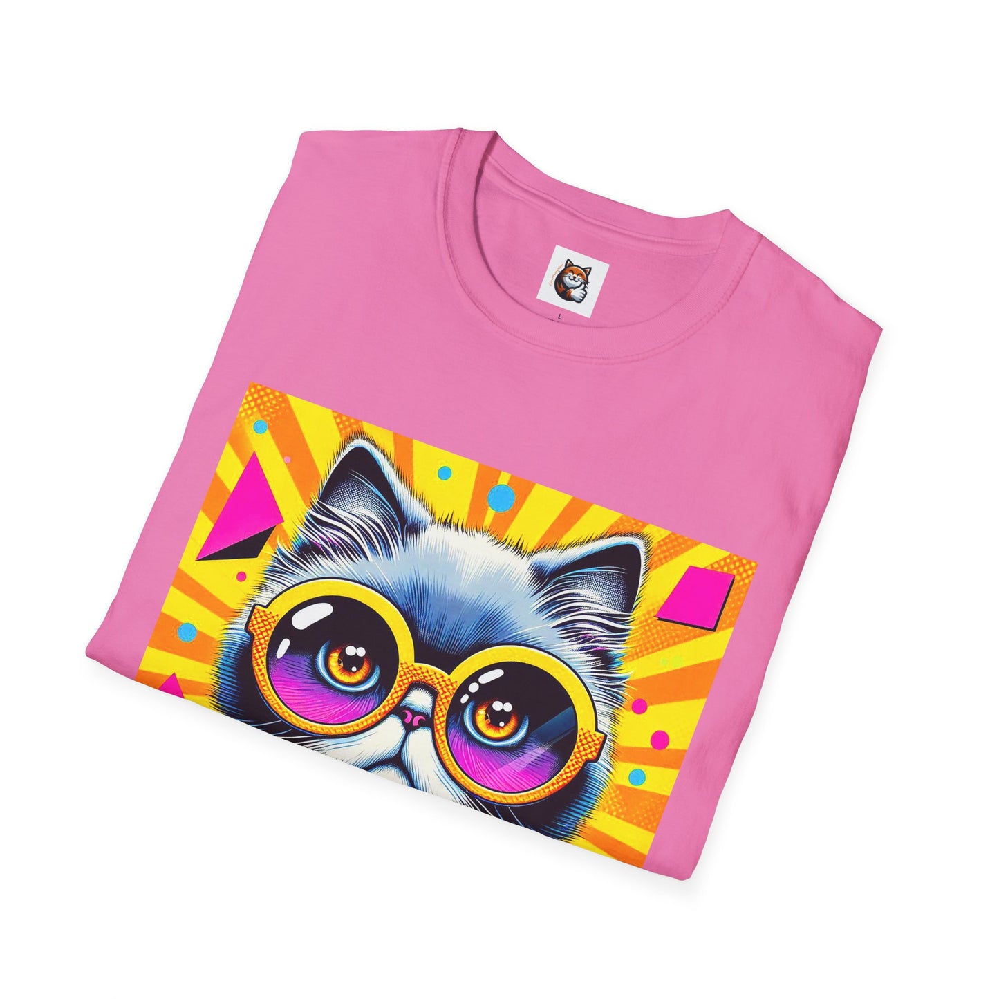 Persian Cat Unisex Softstyle T-Shirt
