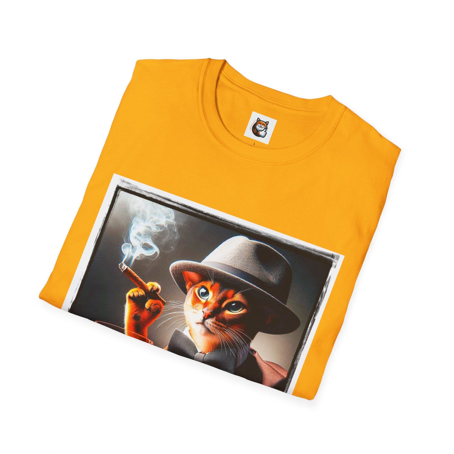 Abyssinian cigar smoking Softstyle T-Shirt