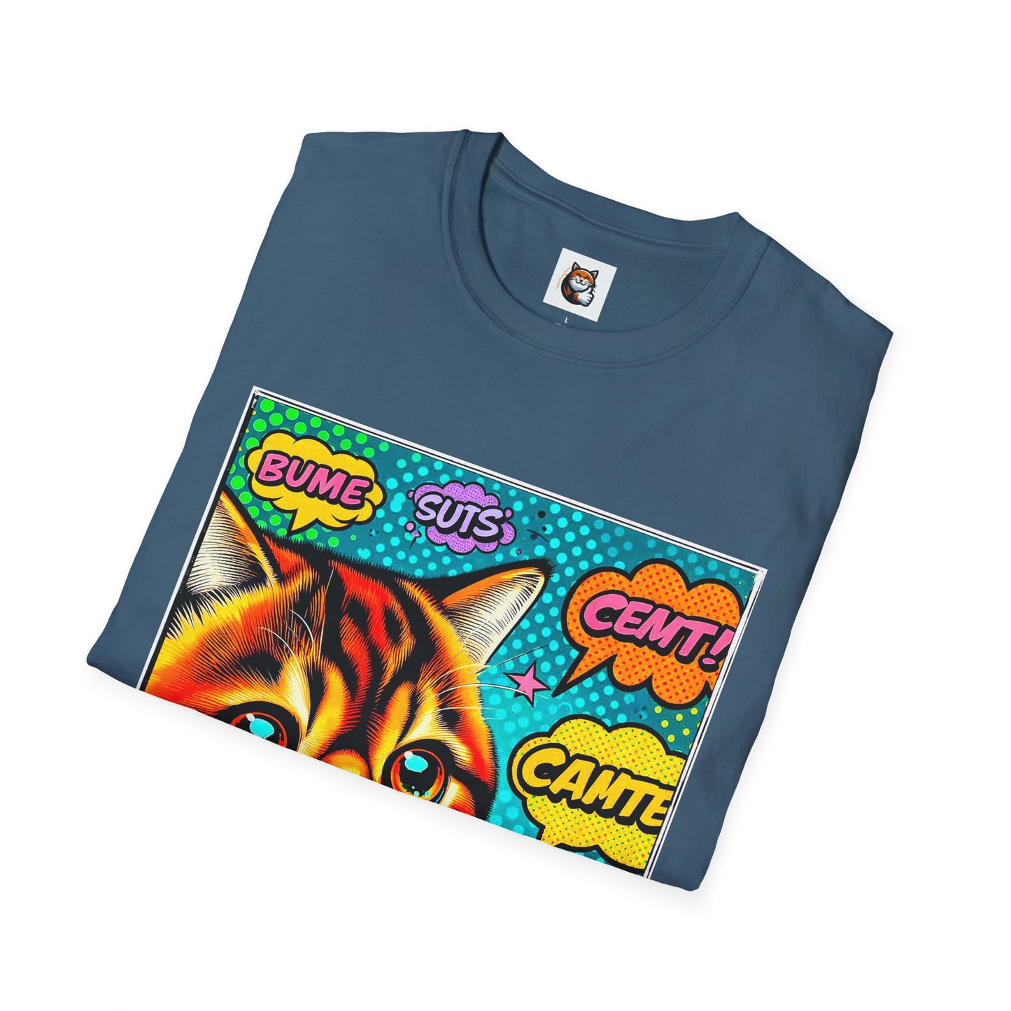 Exotic Shorthair Cat Unisex Softstyle T-Shirt