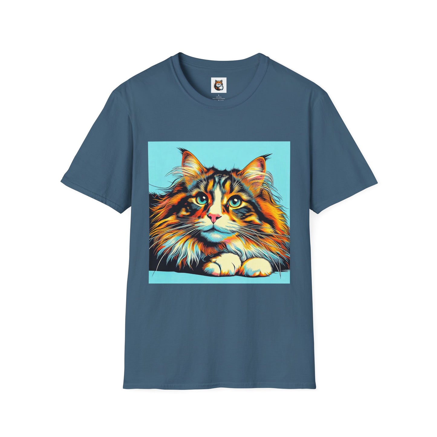 Norwegian Forest Cat Unisex Softstyle T-Shirt