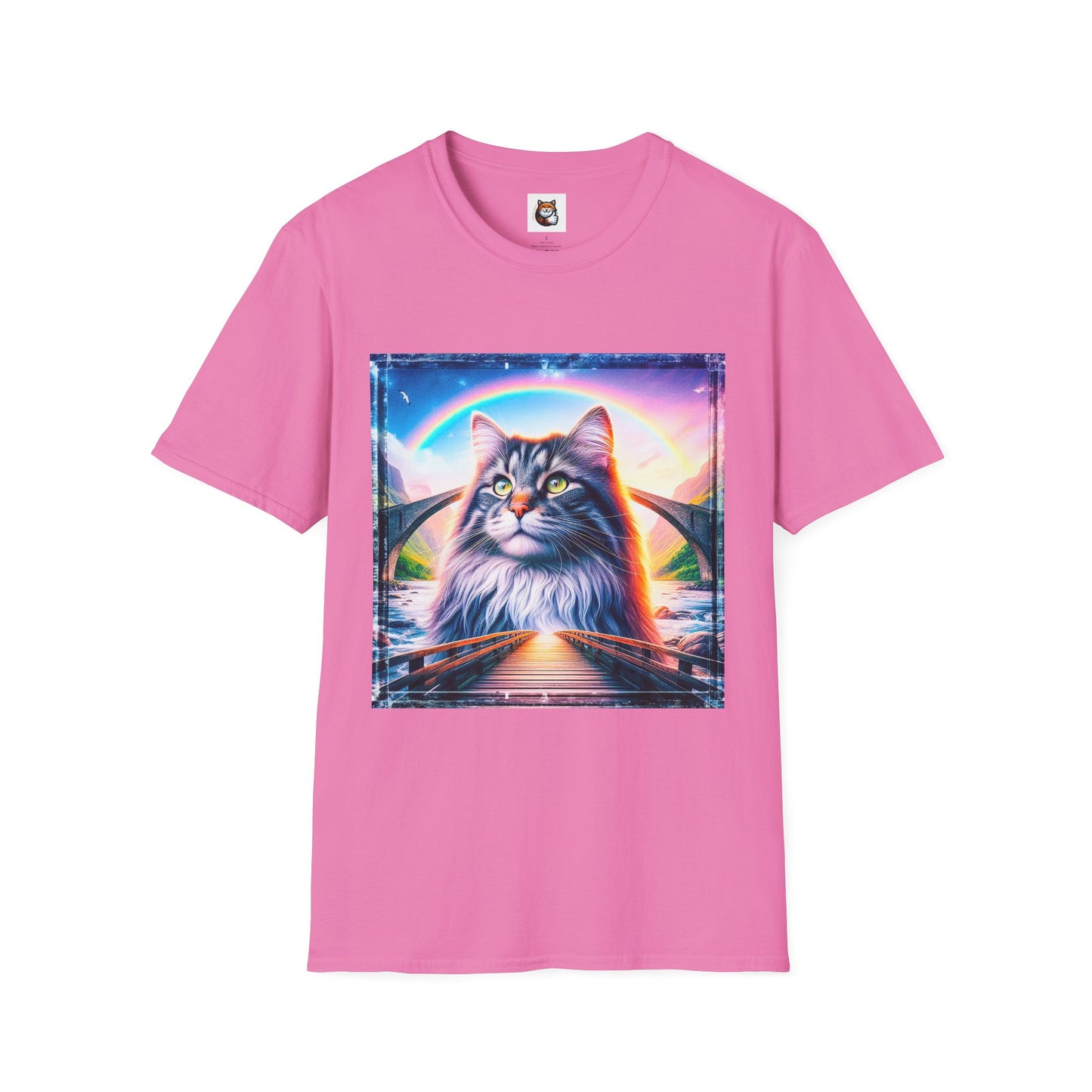 Norwegian Forest Cat Unisex Softstyle T-Shirt