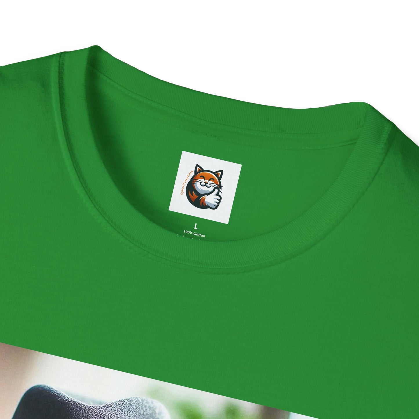 Russian Blue Cat bow tie cutie shirt