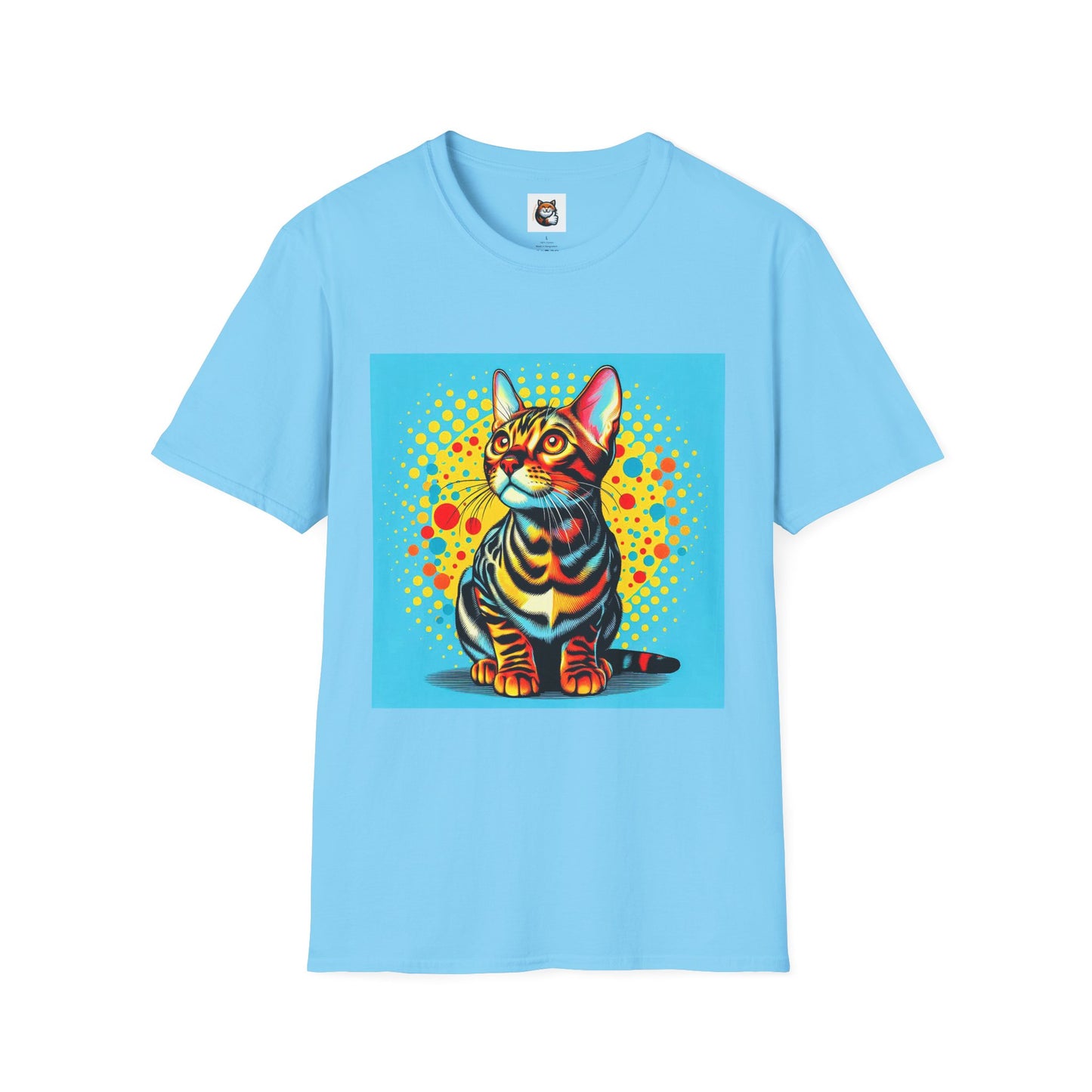 Bengal Unisex spots anf stripes  colors Softstyle T-Shirt