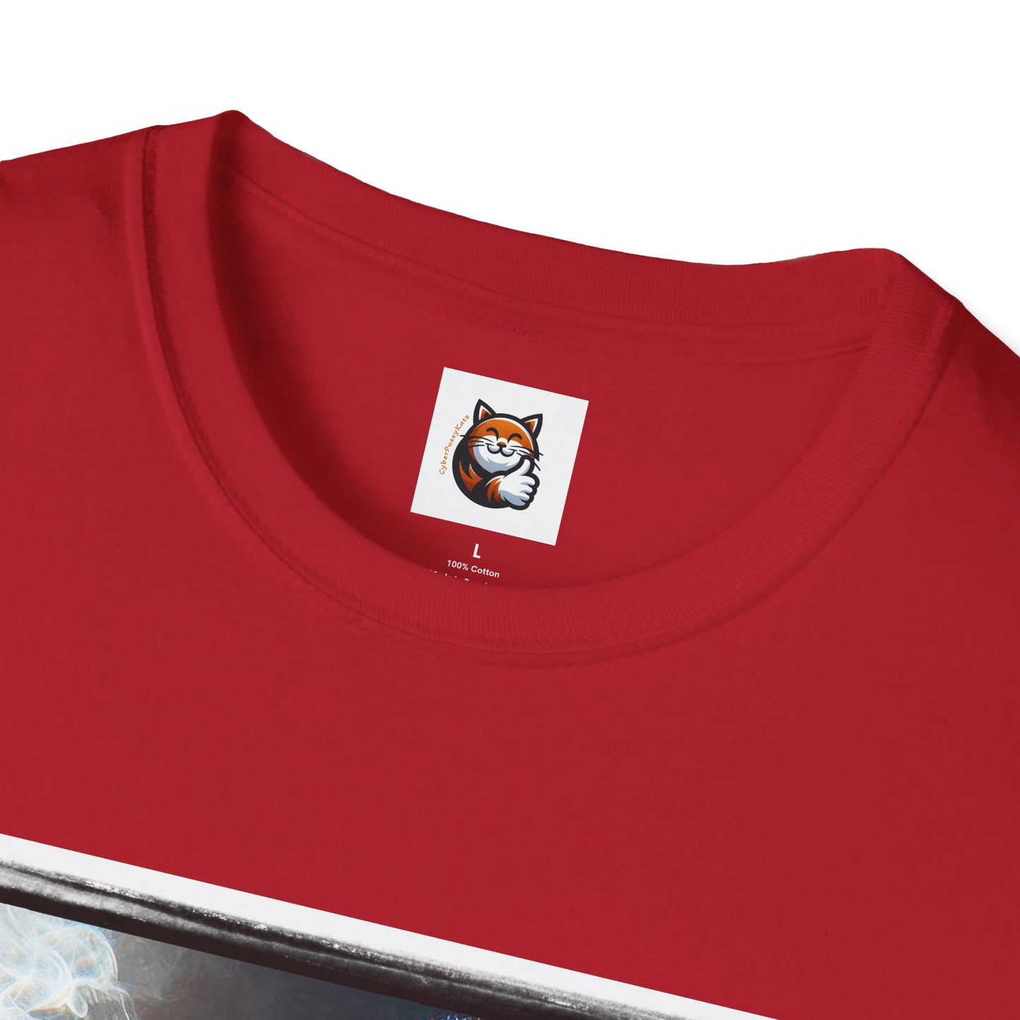 Abyssinian cigar smoking Softstyle T-Shirt