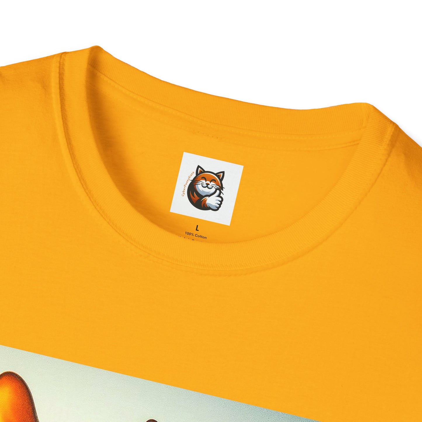 Wacky Cornish Rex Cat tiny car   T-Shirt