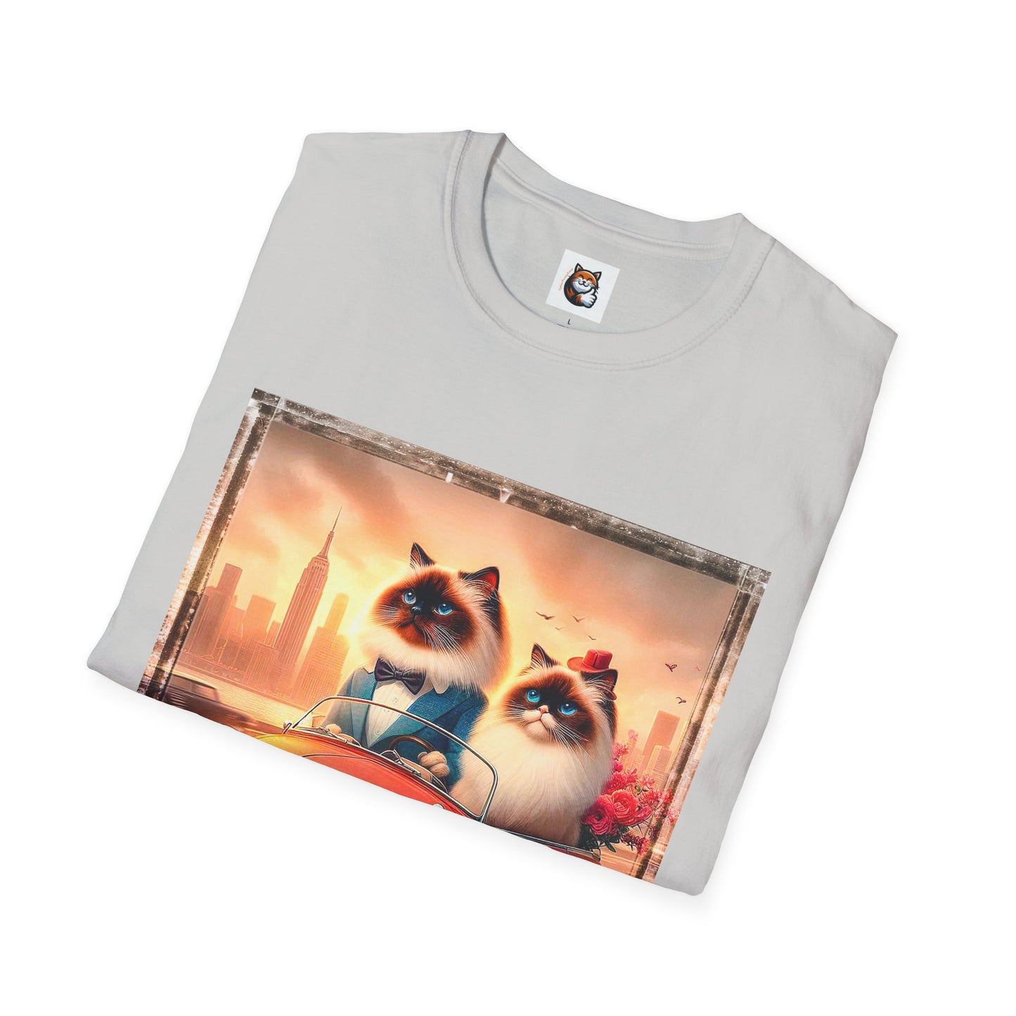 Wacky Birman tiny car Softstyle T-Shirt