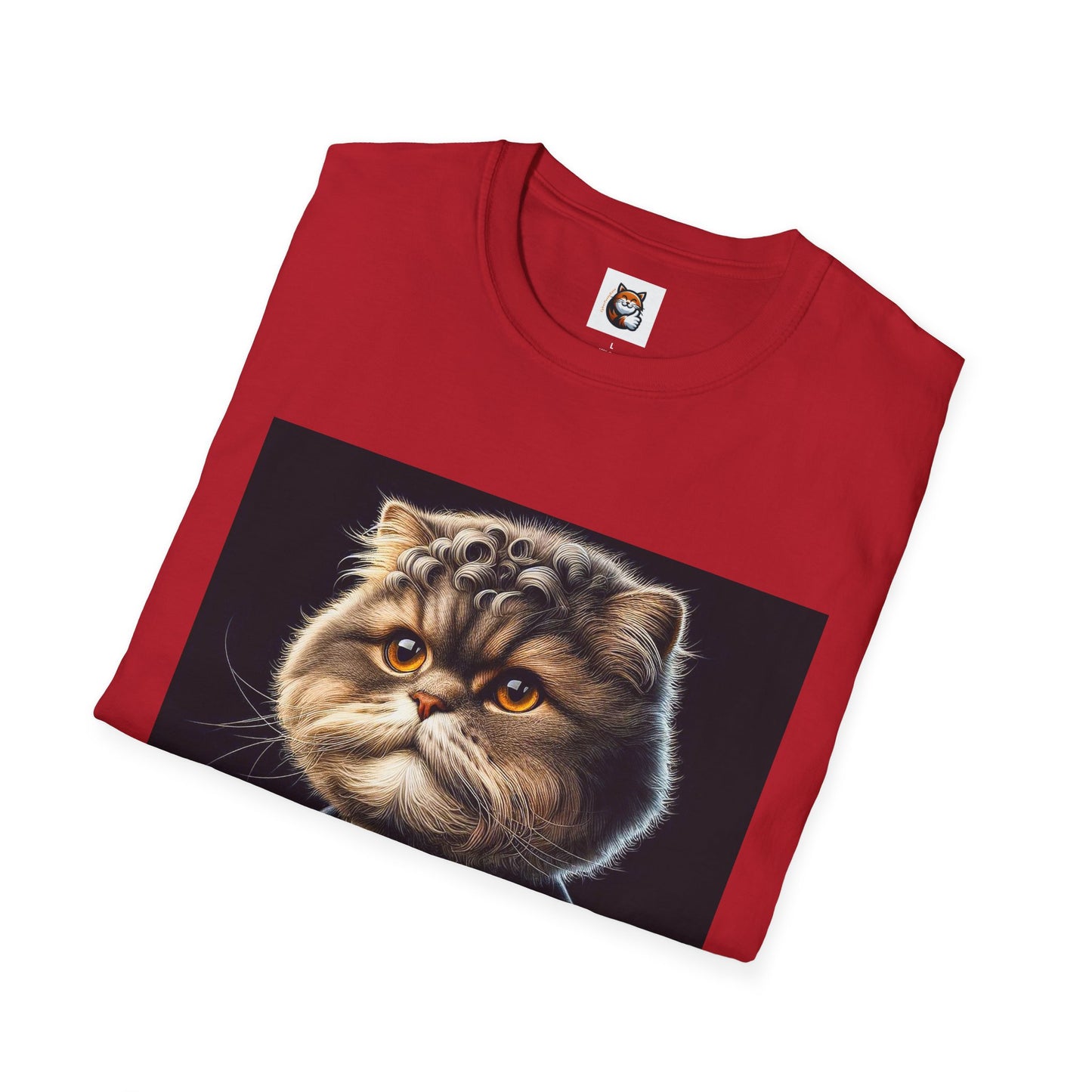 Selkirk Rex Cat T-Shirt business professional