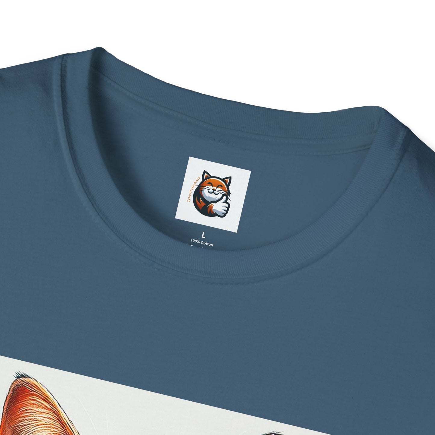 Domestic Cat Unisex Softstyle T-Shirt