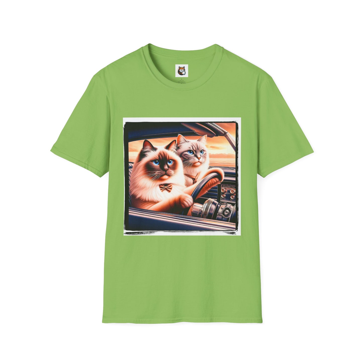 Wacky Birman Unisex Softstyle T-Shirt