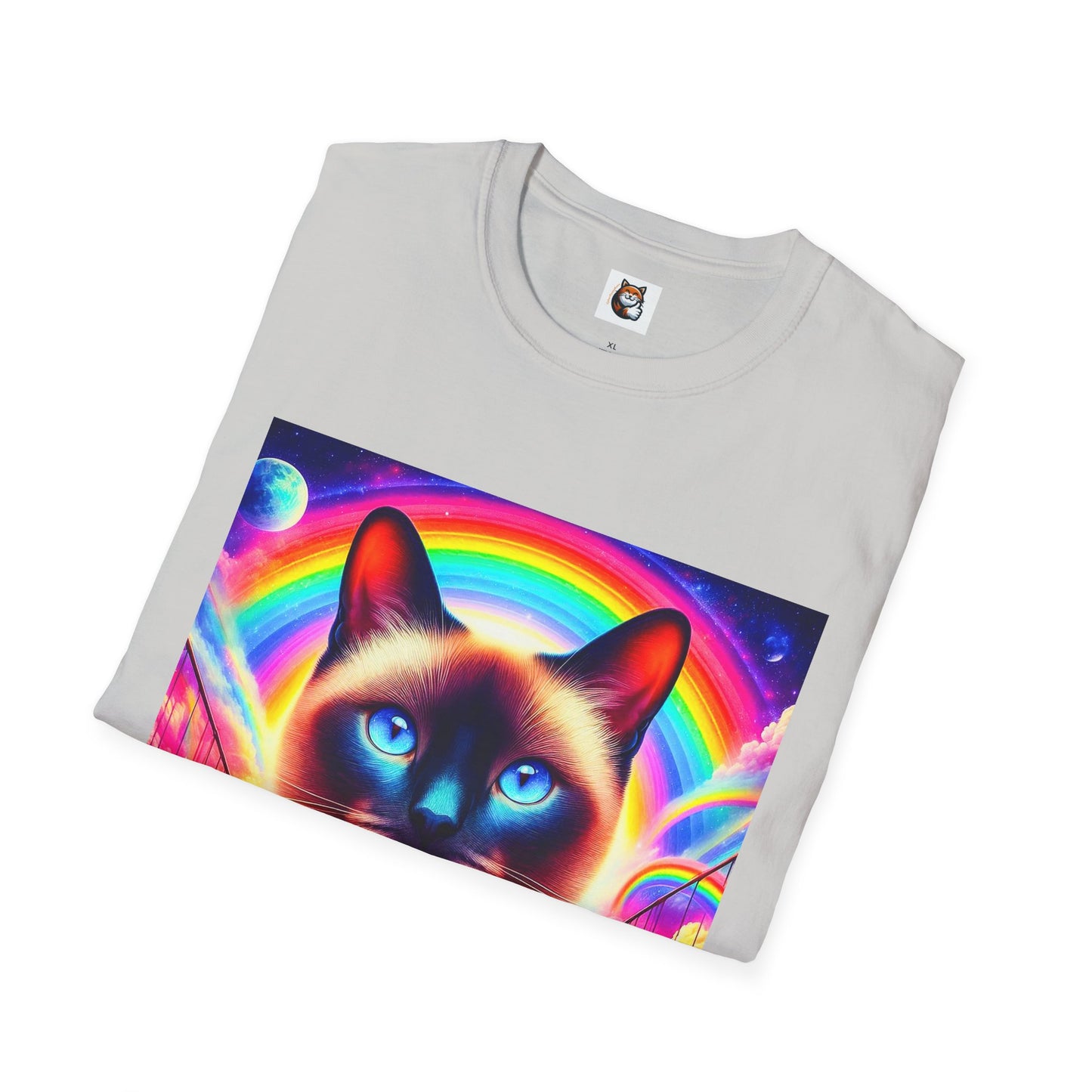 Siamese Cat floating kitty shirt