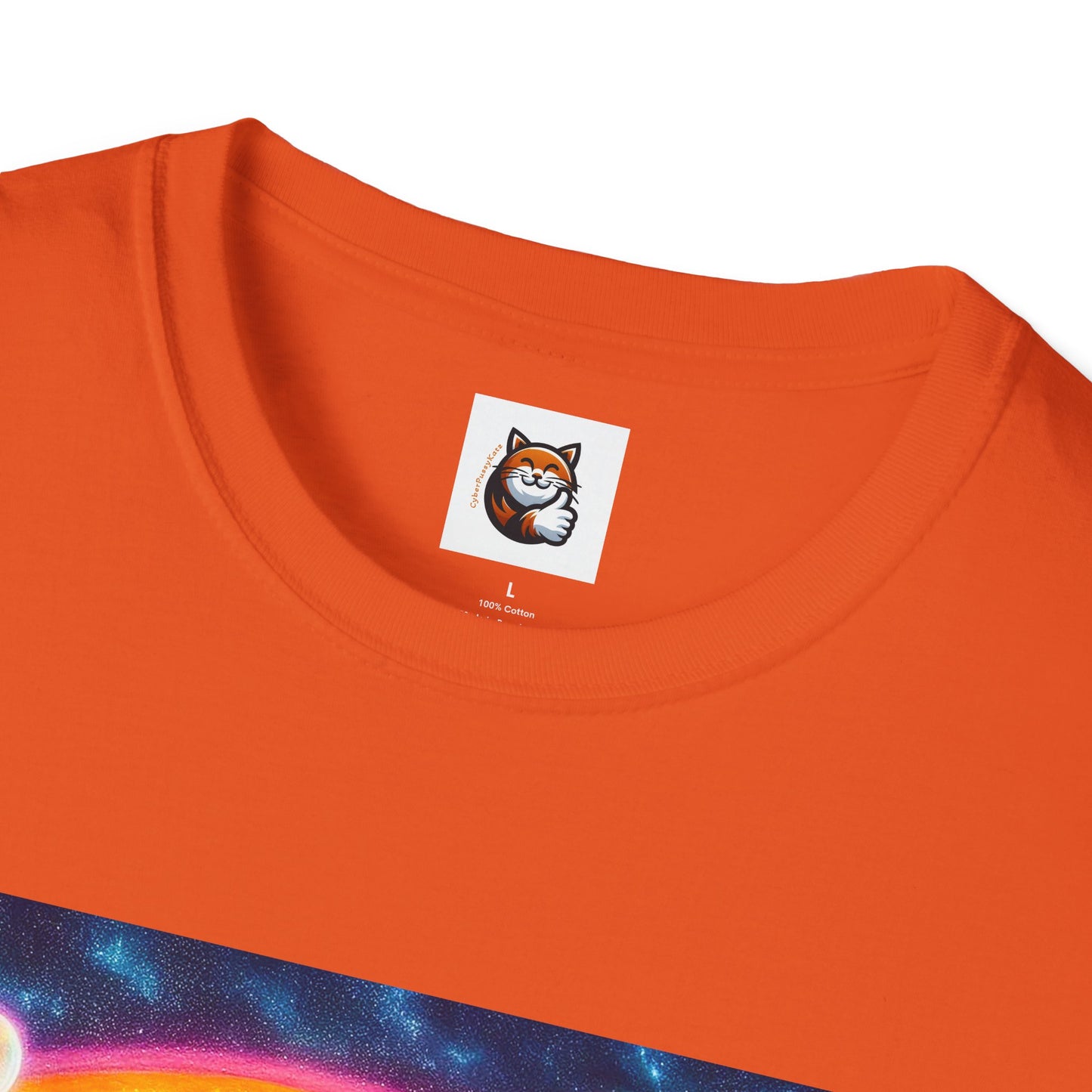 Scottish Fold Cat pretty rainbow  T-Shirt