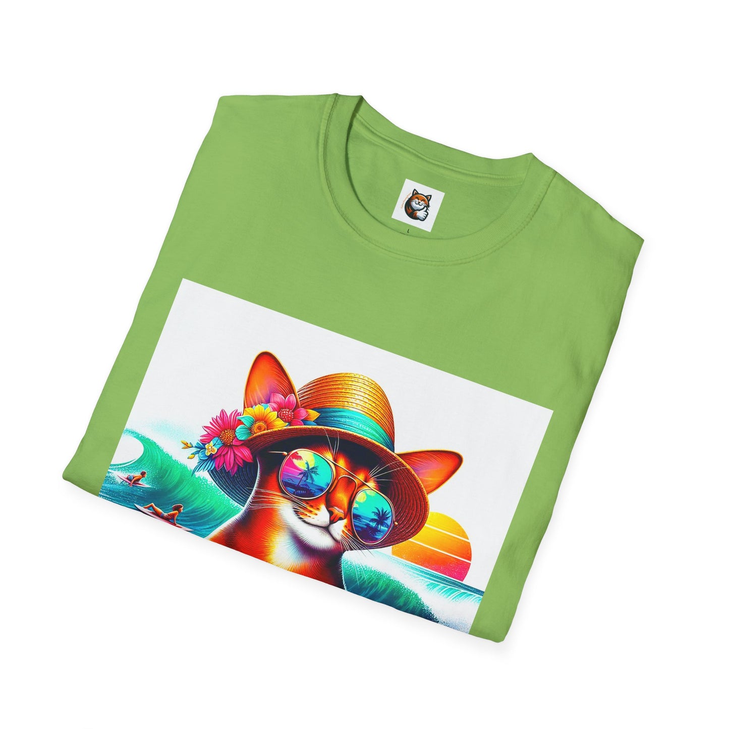 Abyssinian surfer Softstyle T-Shirt
