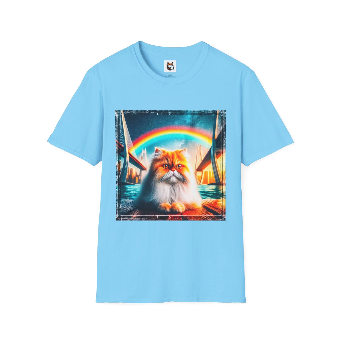 Persian Cat Unisex Softstyle T-Shirt