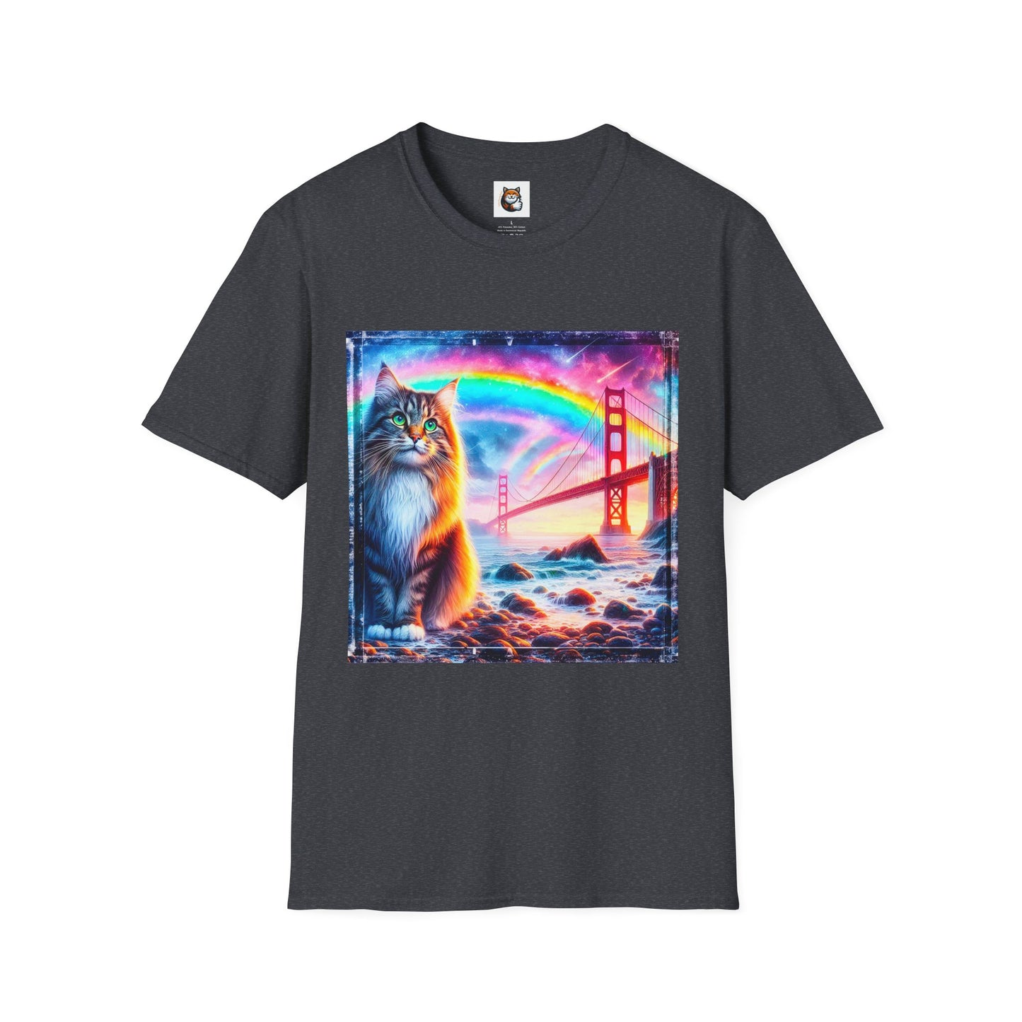Norwegian Forest Cat Unisex Softstyle T-Shirt