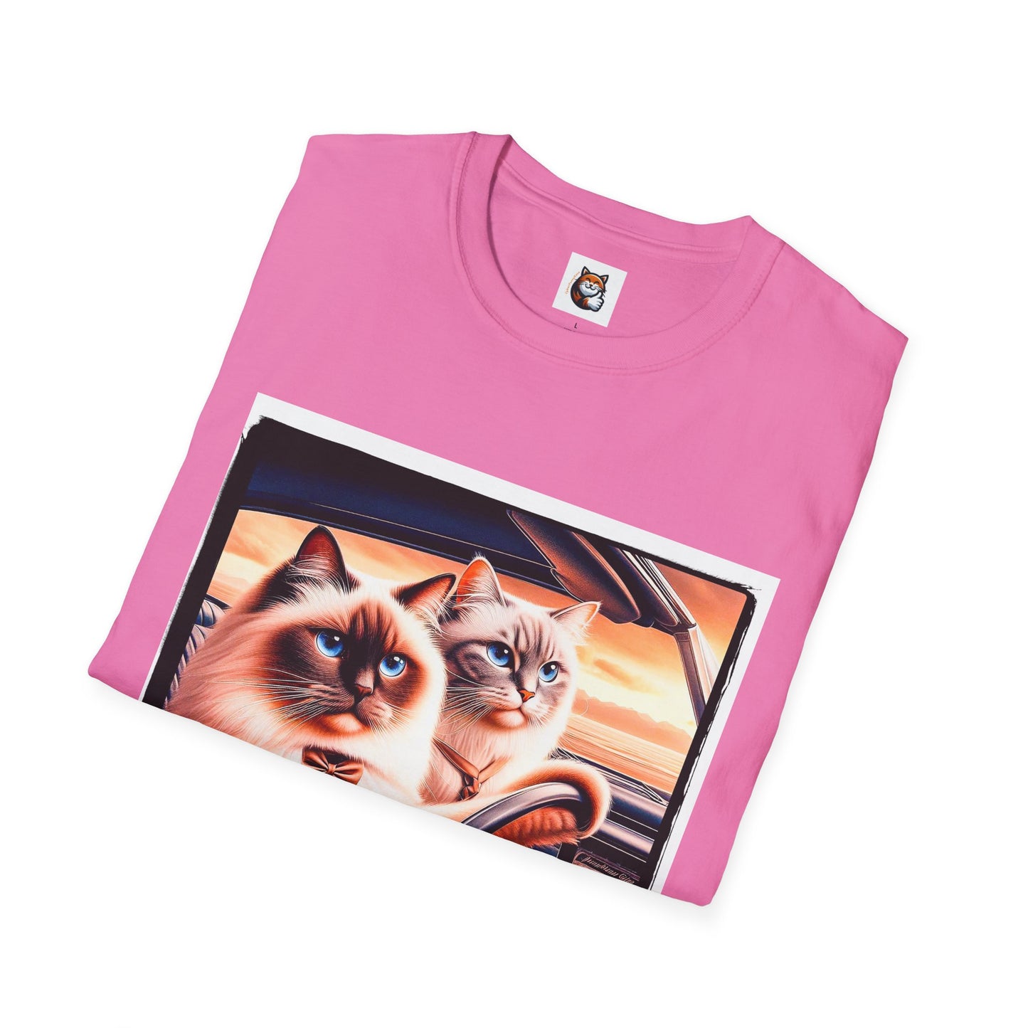 Wacky Birman Unisex Softstyle T-Shirt