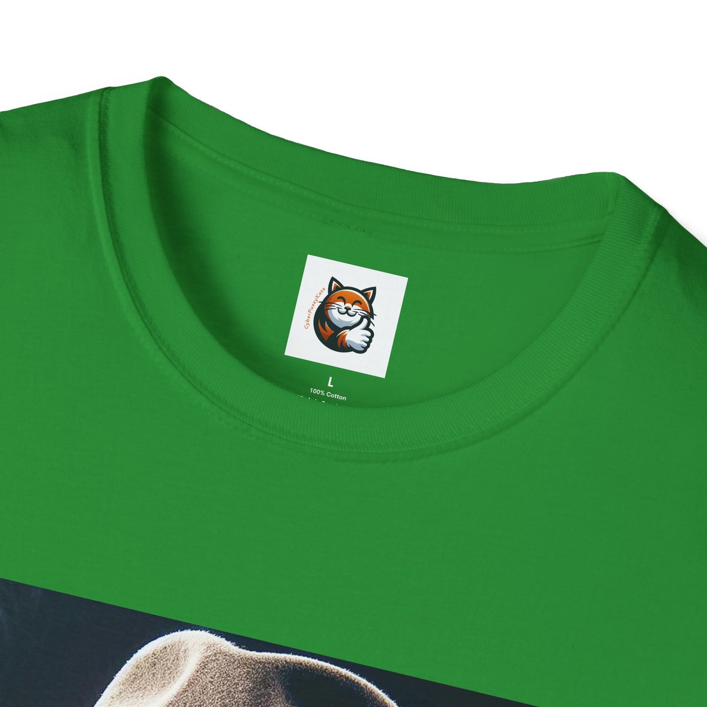 Russian Blue Cat  smoking and cigars T-Shirt
