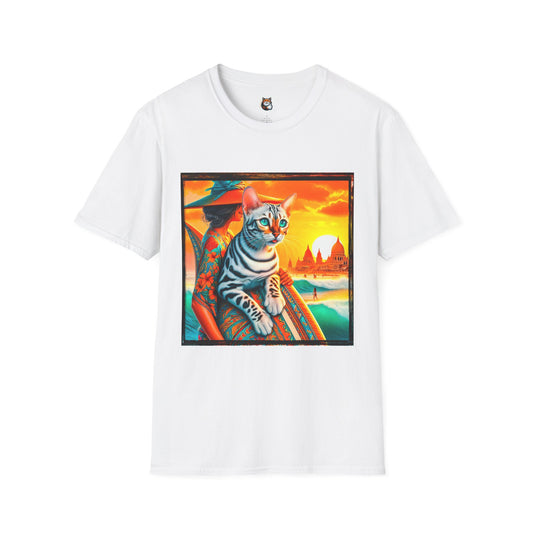 Bengal Unisex  pretty sunset Softstyle T-Shirt