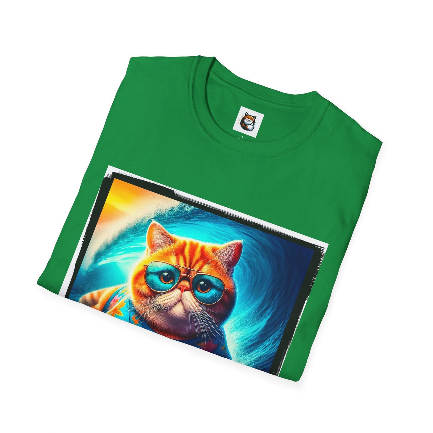 Exotic Shorthair Cat Unisex Softstyle T-Shirt