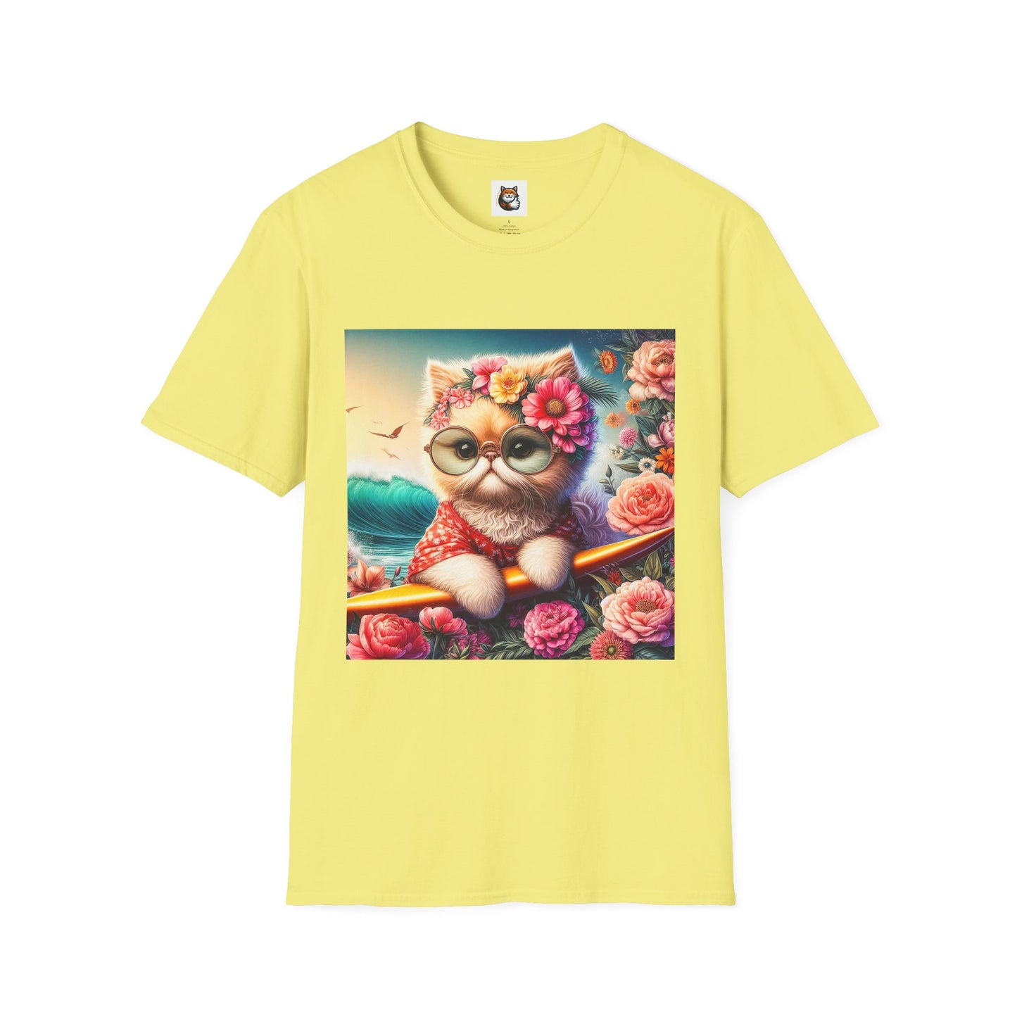 Selkirk Rex Cat T-Shirt beach babe