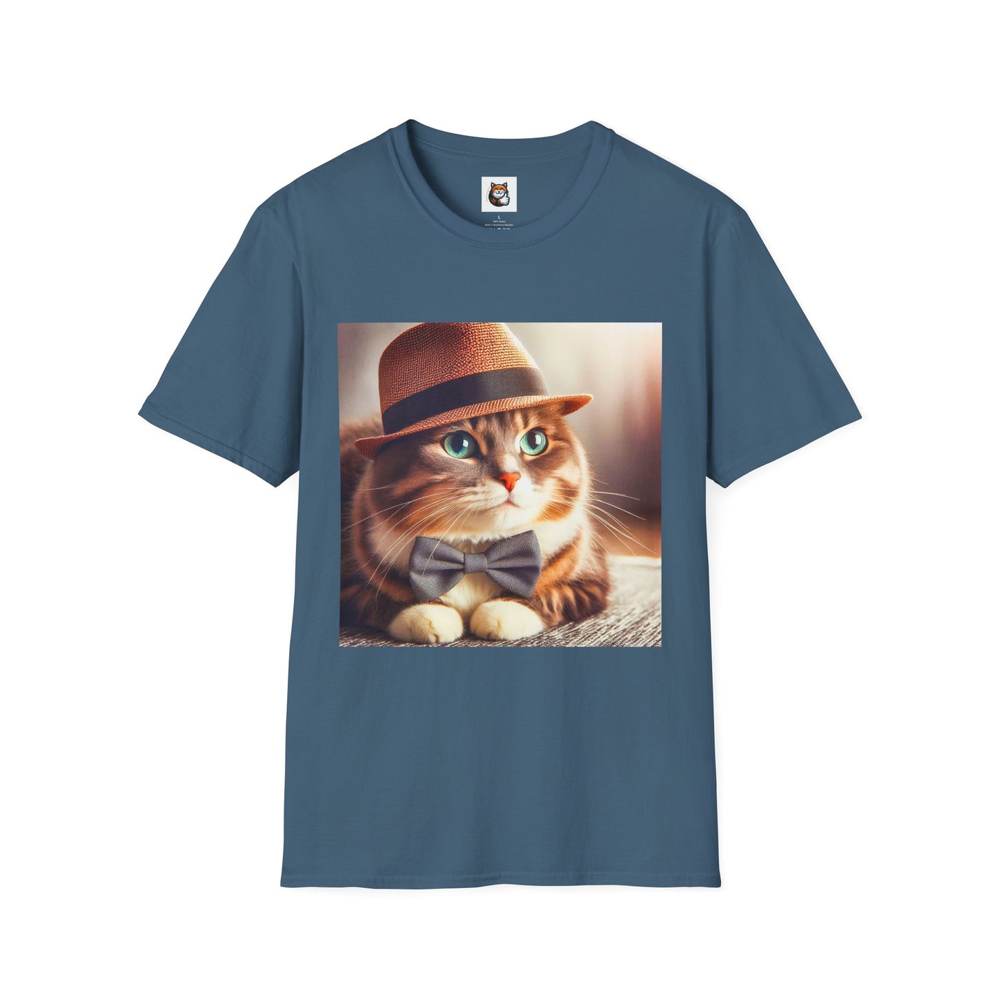 Domestic Cat Unisex Softstyle T-Shirt