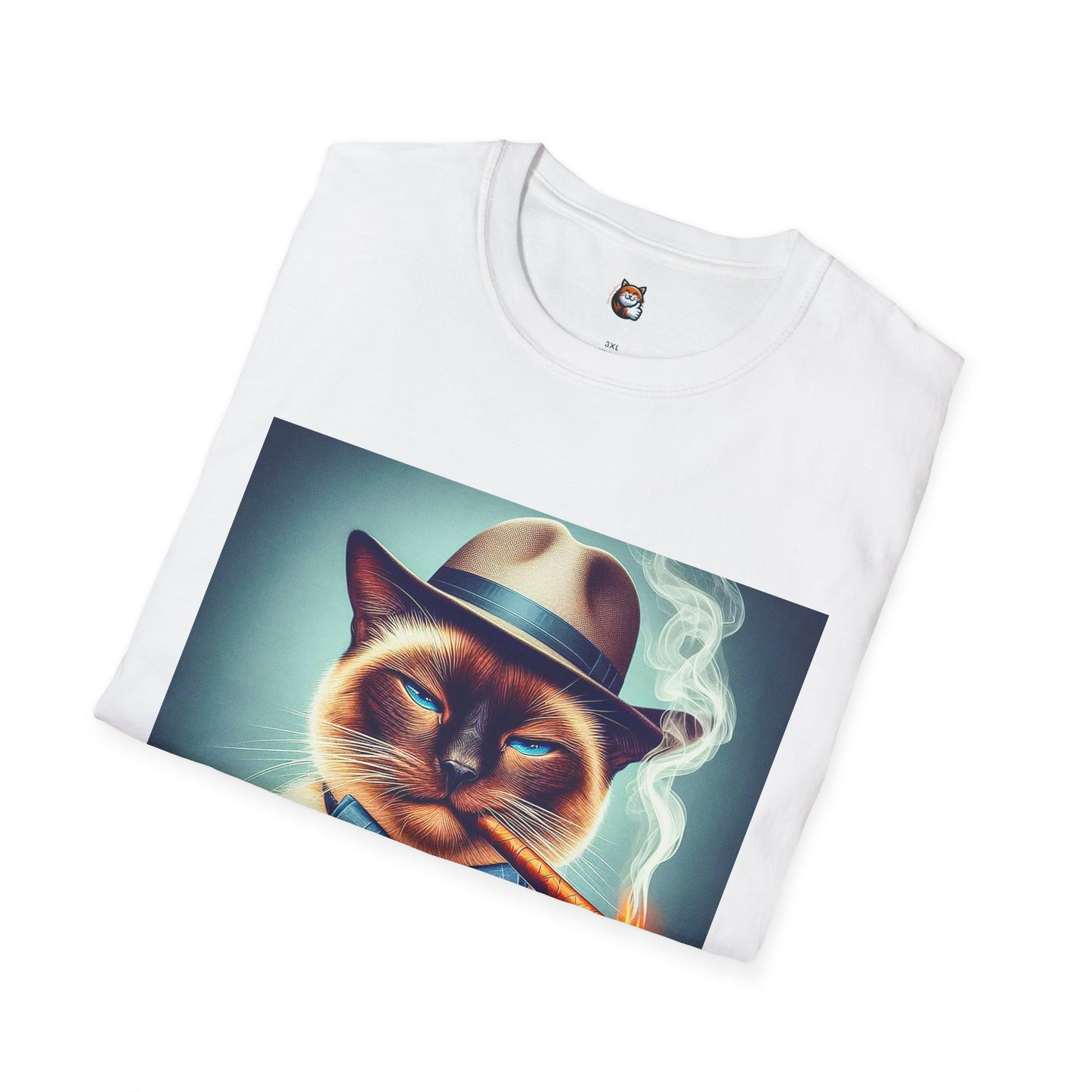 Siamese Cat smoking shirt
