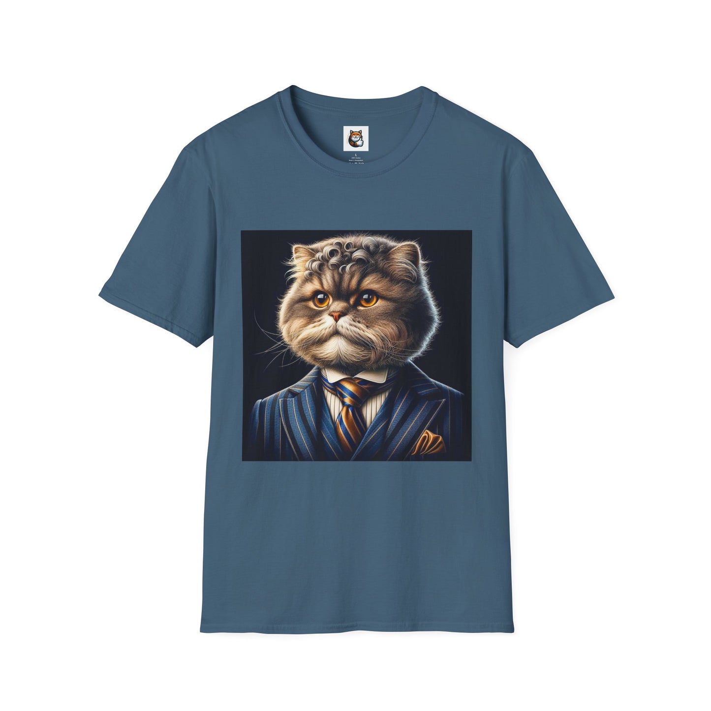 Selkirk Rex Cat T-Shirt business professional