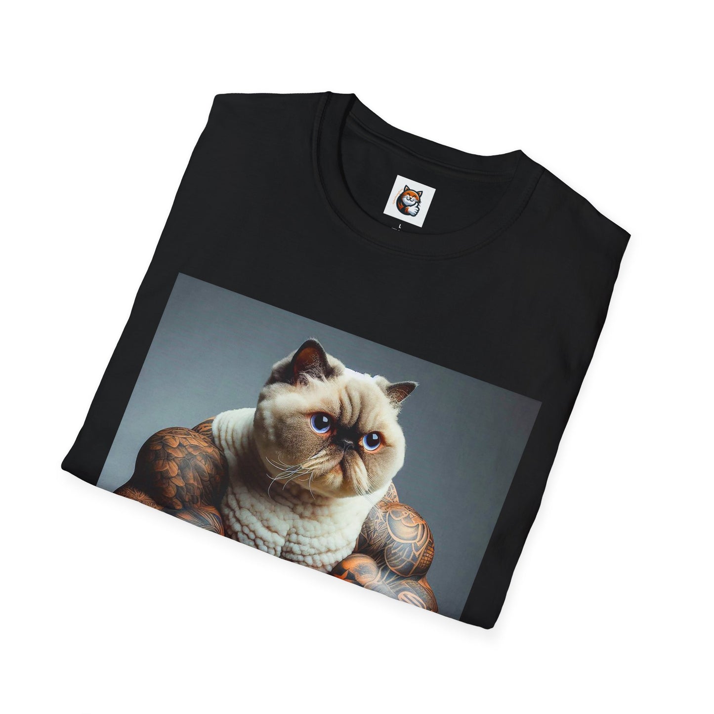 Selkirk Rex Cat T-Shirt muscles