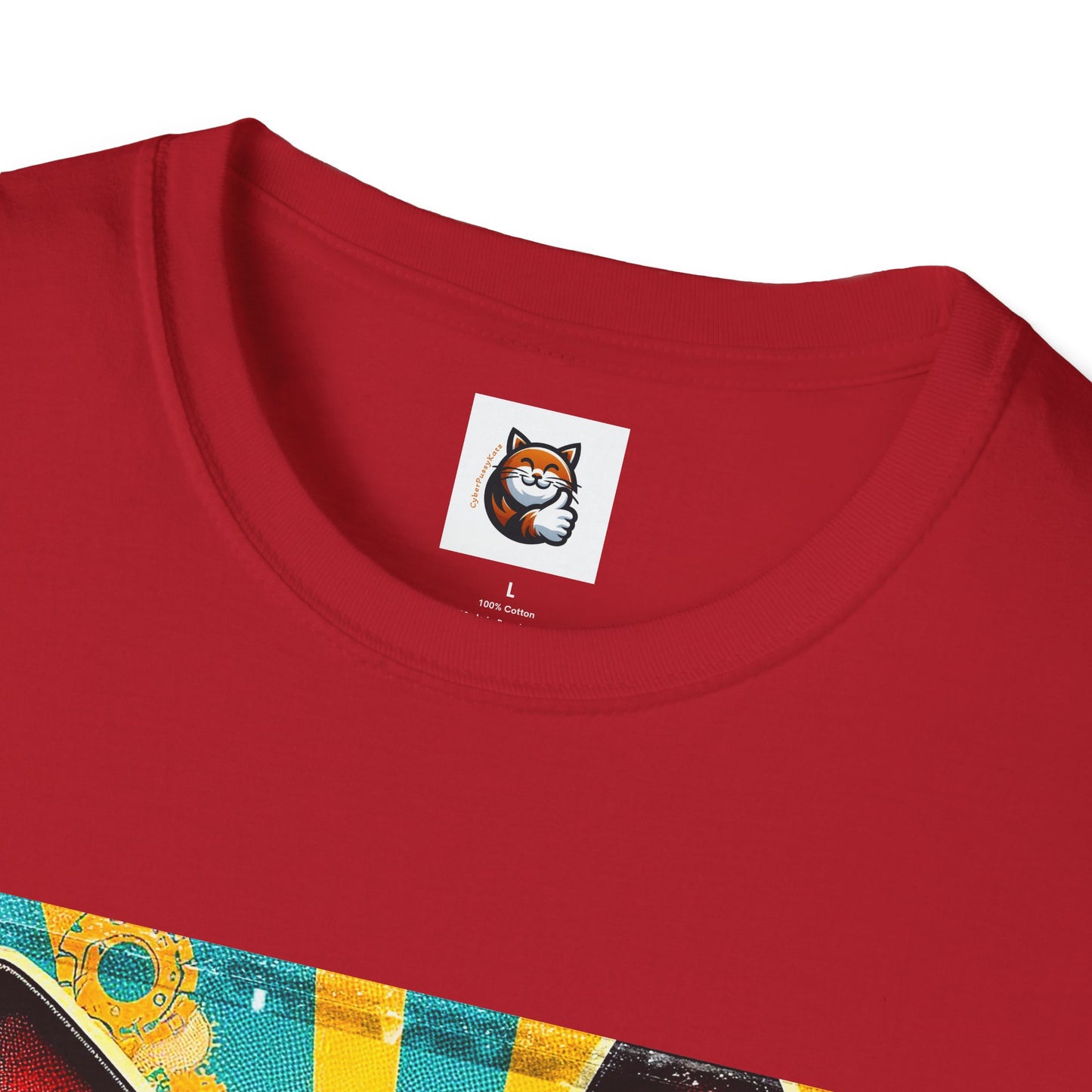 Cornish Rex Cat Unisex steam punk  T-Shirt