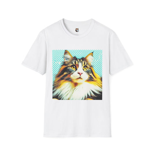 Norwegian Forest Cat Unisex Softstyle T-Shirt