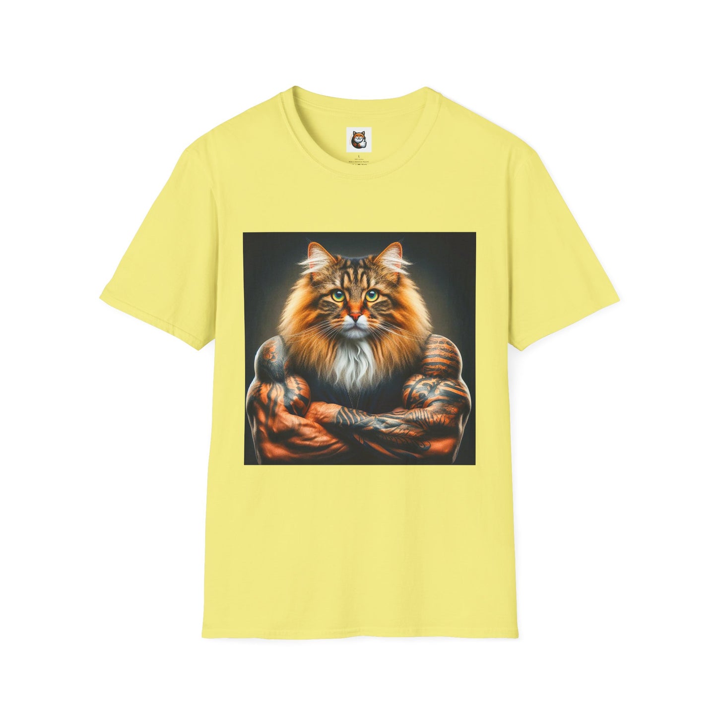 Norwegian Forest Cat Unisex Softstyle T-Shirt