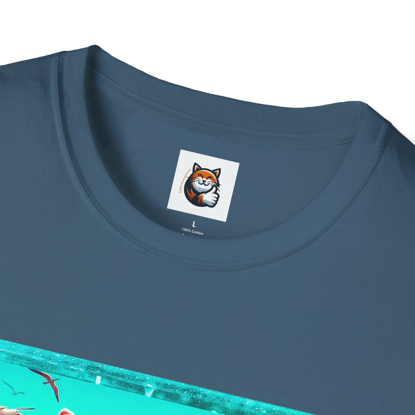 Exotic Shorthair Cat Unisex Softstyle T-Shirt