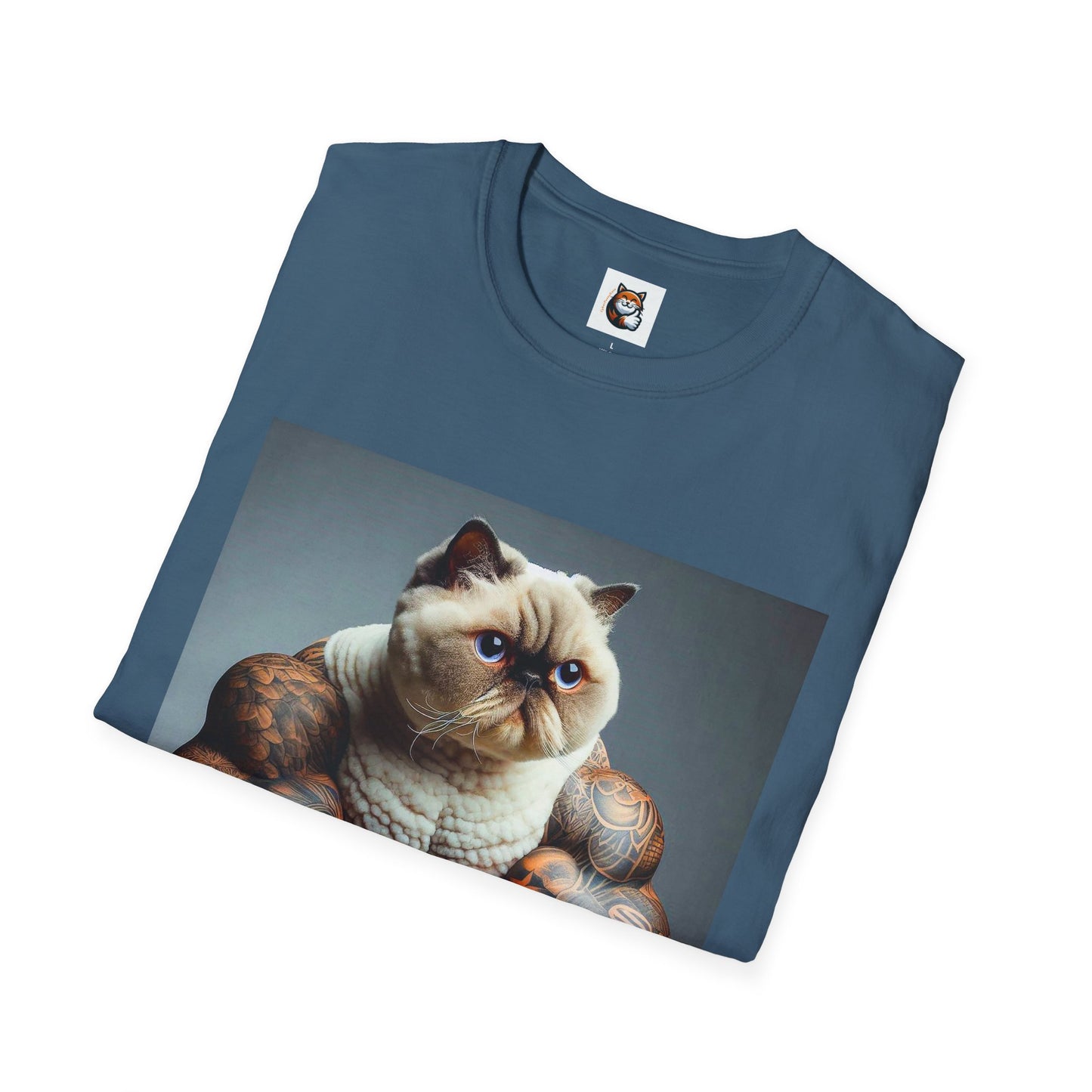 Selkirk Rex Cat T-Shirt muscles