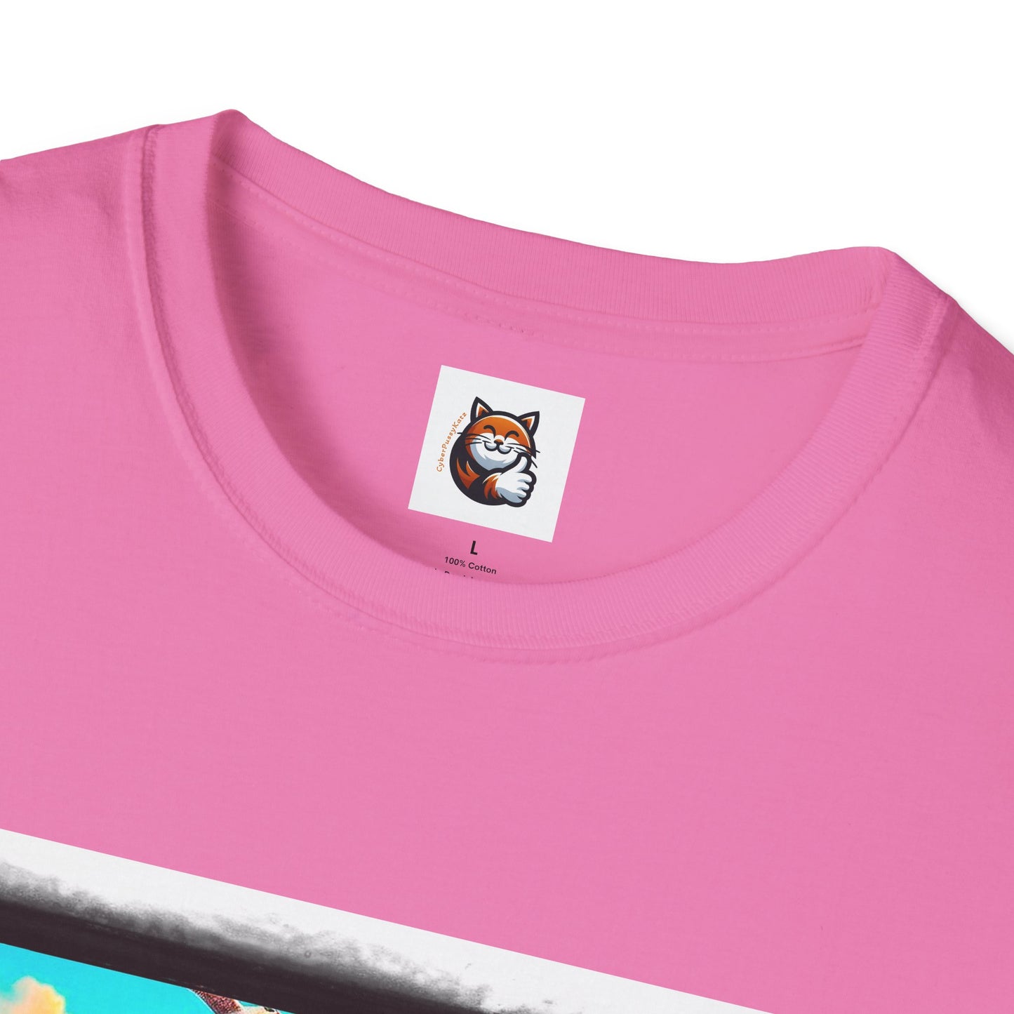 Domestic Cat Unisex Softstyle T-Shirt