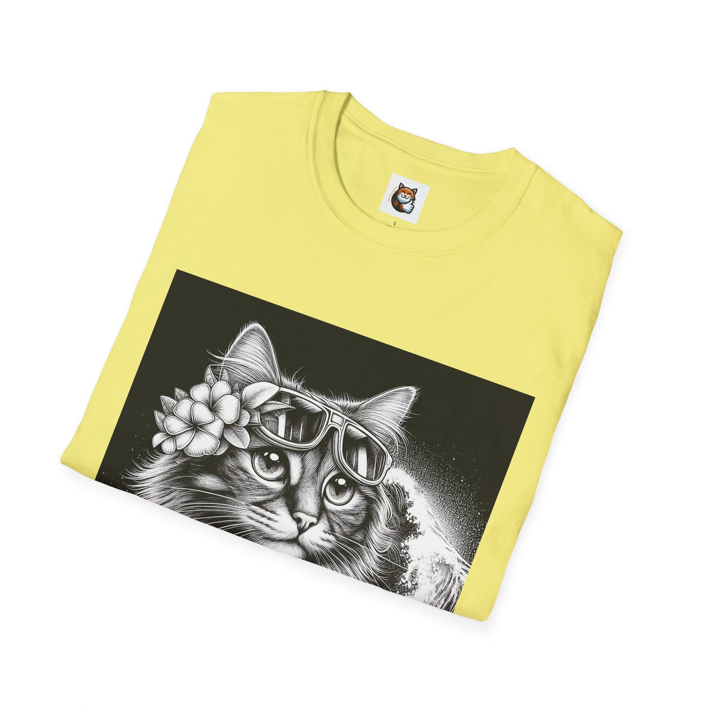 Domestic Cat black and white  T-Shirt