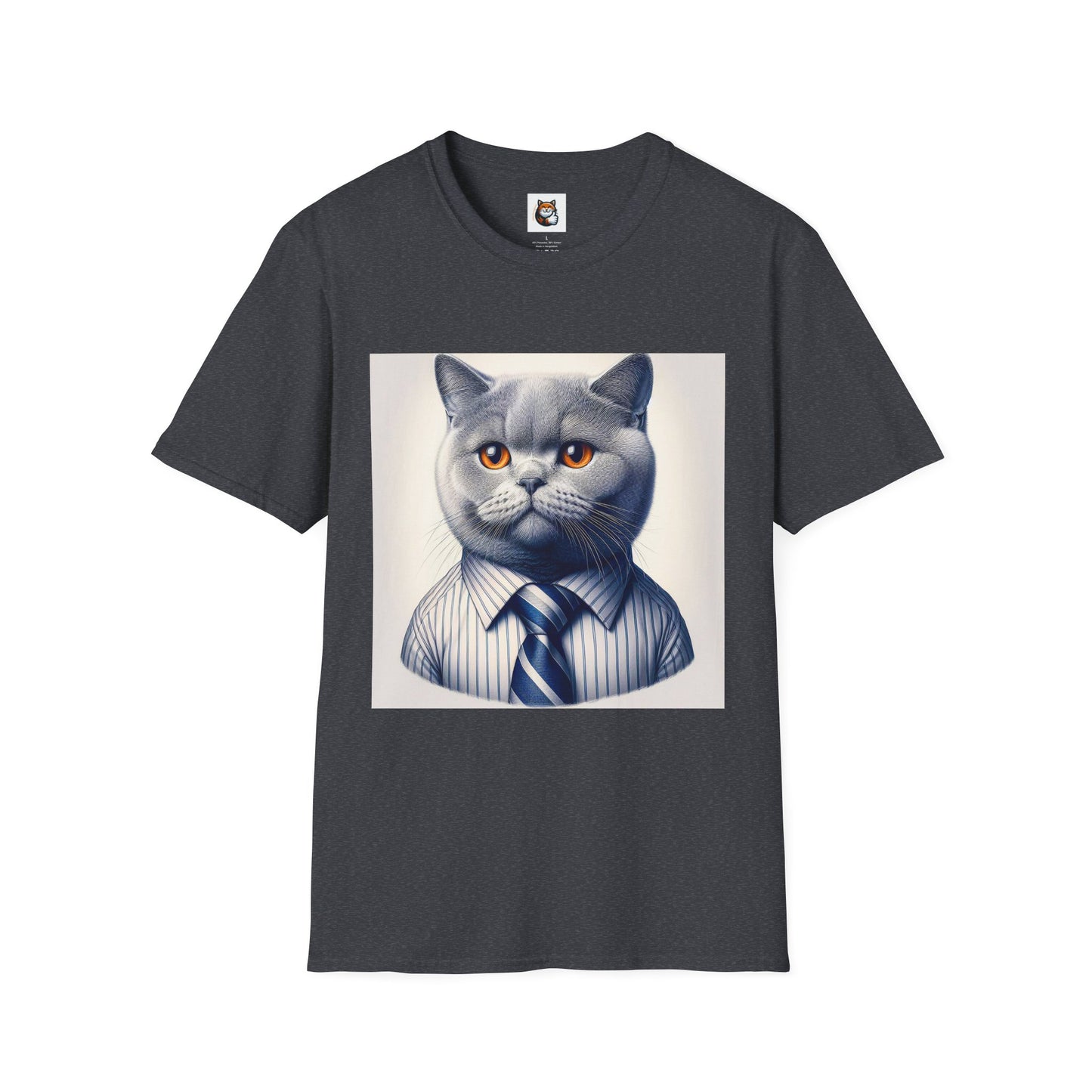 British Shorthair business professionals Softstyle T-Shirt