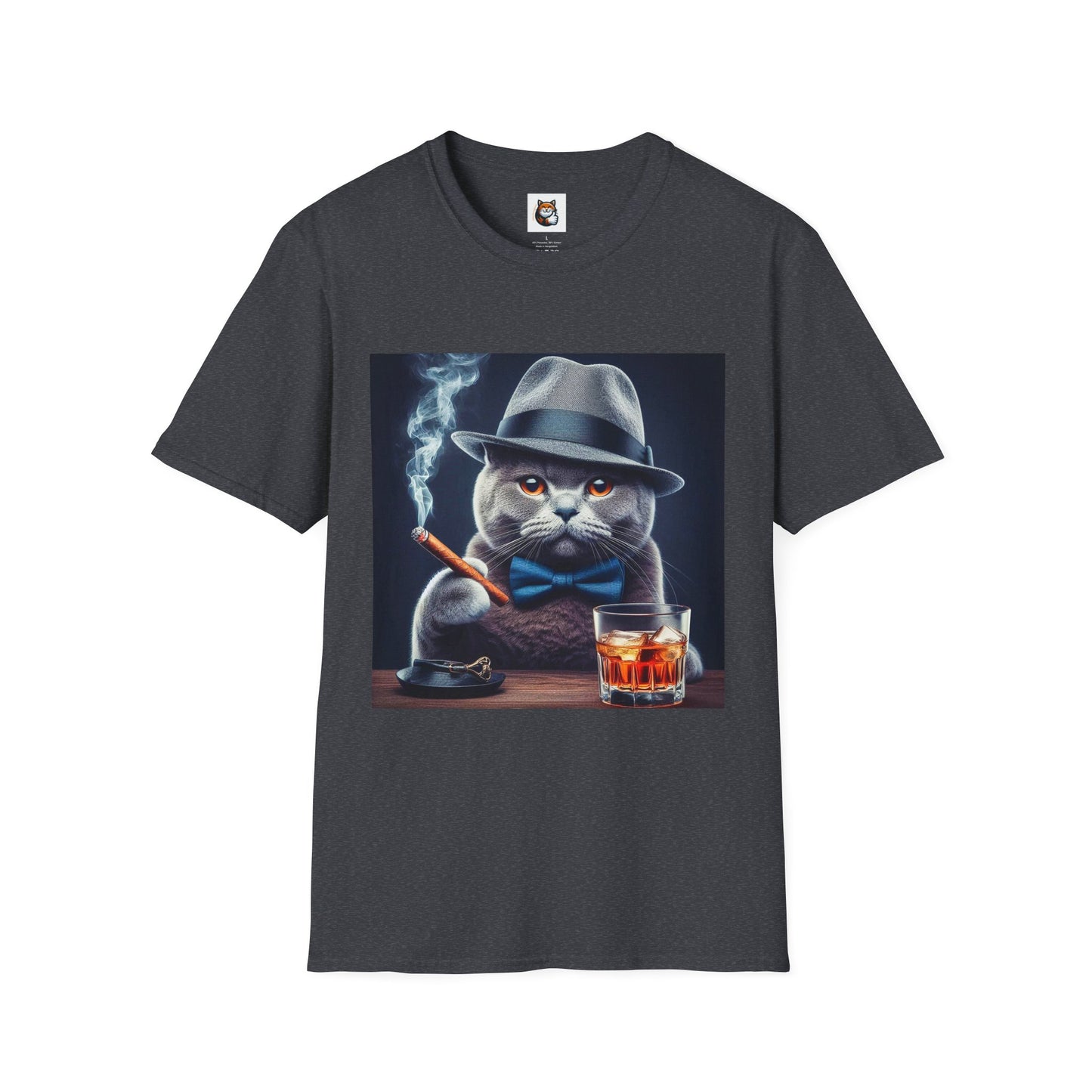 Russian Blue Cat cigars shirt