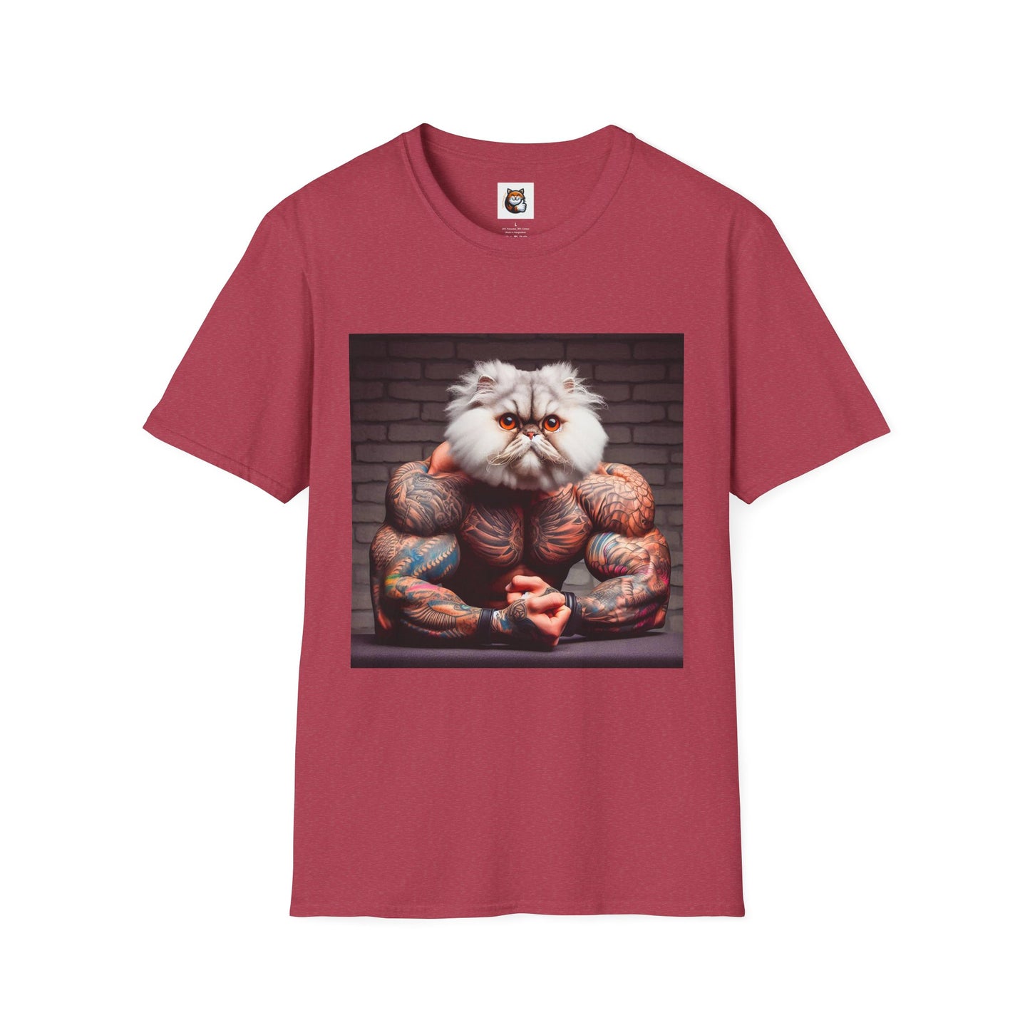 Selkirk Rex Cat T-Shirt arms