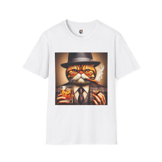 Exotic Shorthair Cat Unisex Softstyle T-Shirt